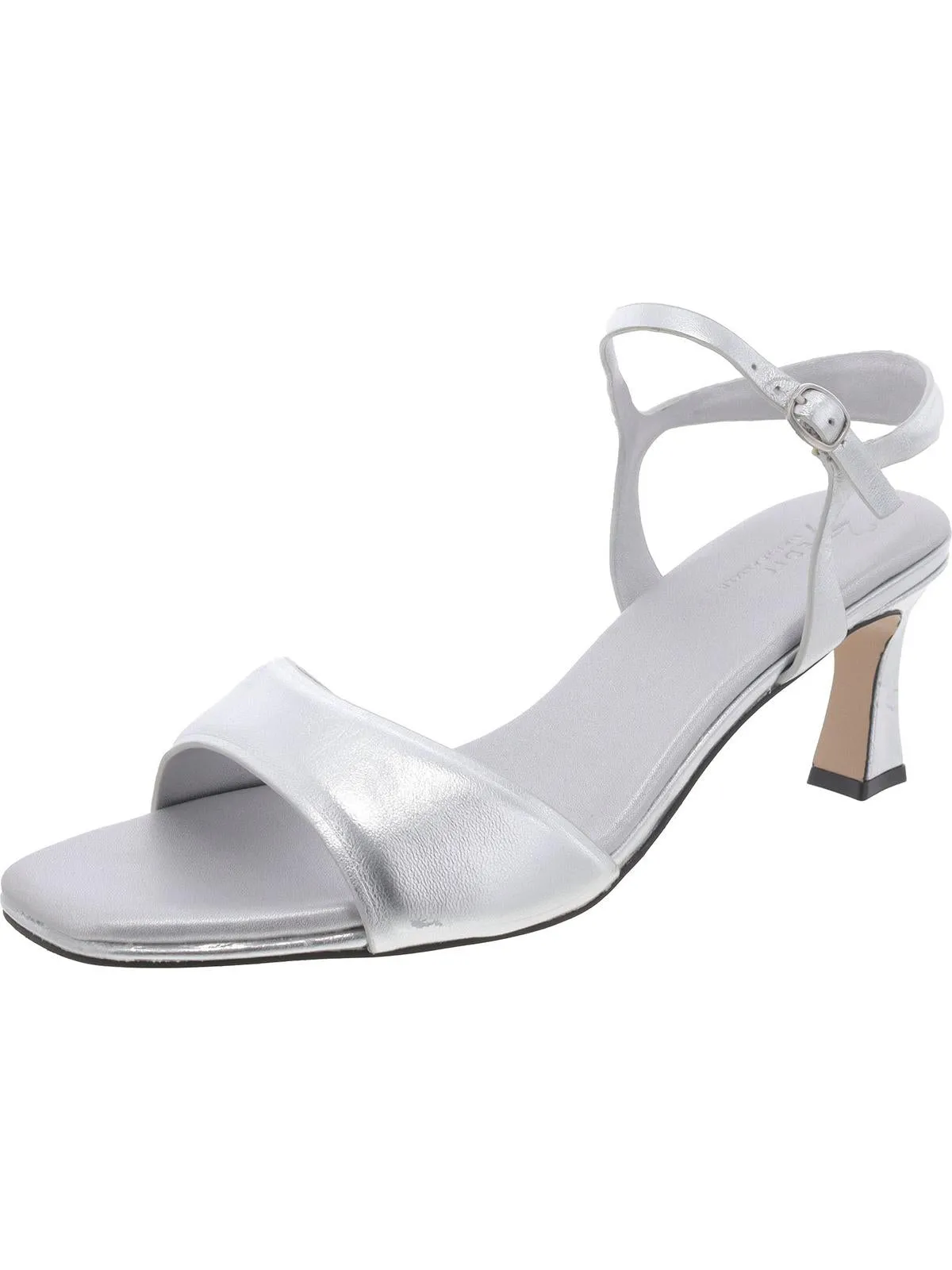 Grace Womens Kitten Heel Ankle Strap Kitten Heels