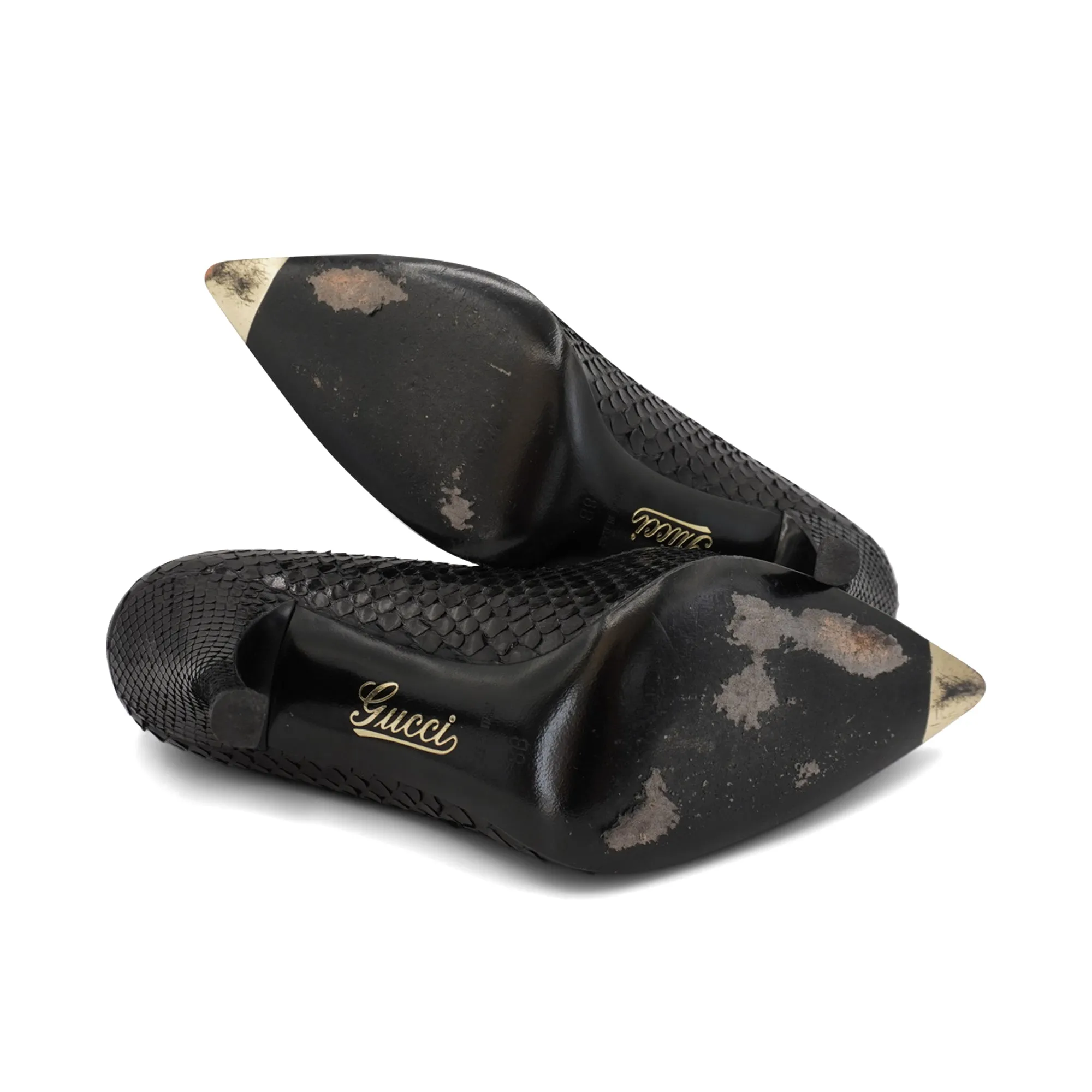 Gucci Snakeskin Pumps - Women's 8
