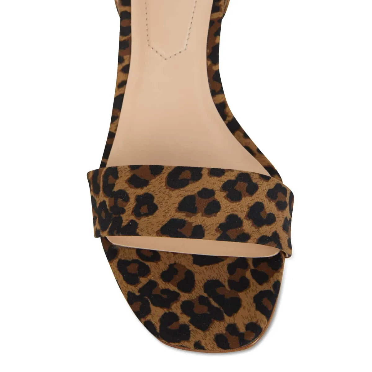 Harper Heel in Animal Fabric