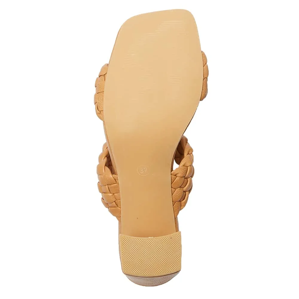 Hartley Heel in Tan