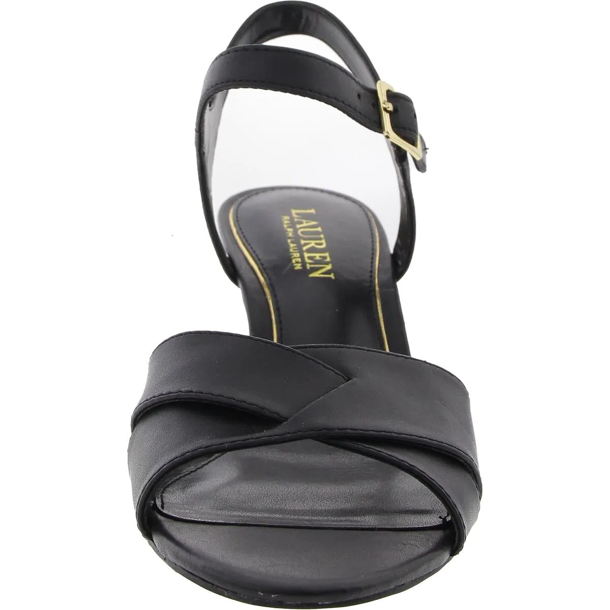 HEILA Womens Criss-Cross Leather Ankle Strap
