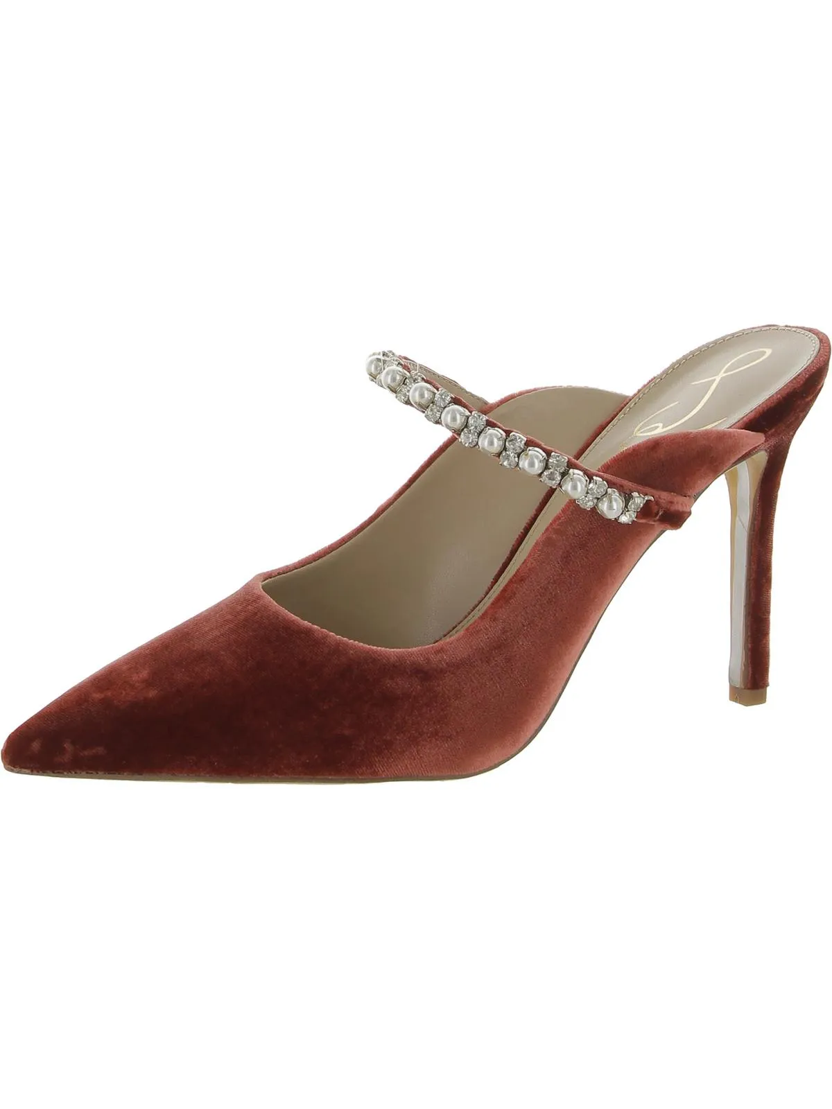 Hyland Womens Embellished Mules