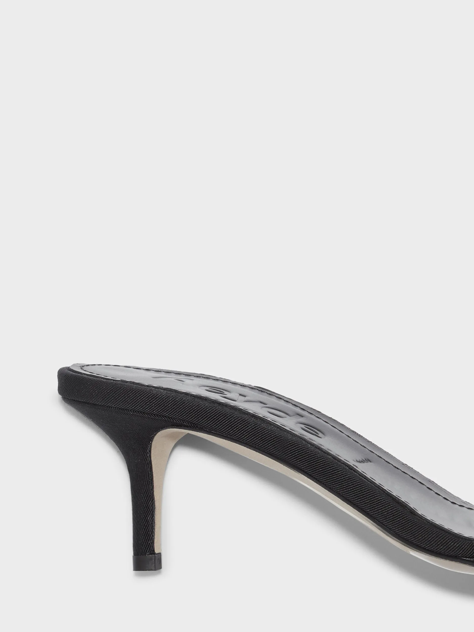 Ilvy Eyelet Grosgrain Mules