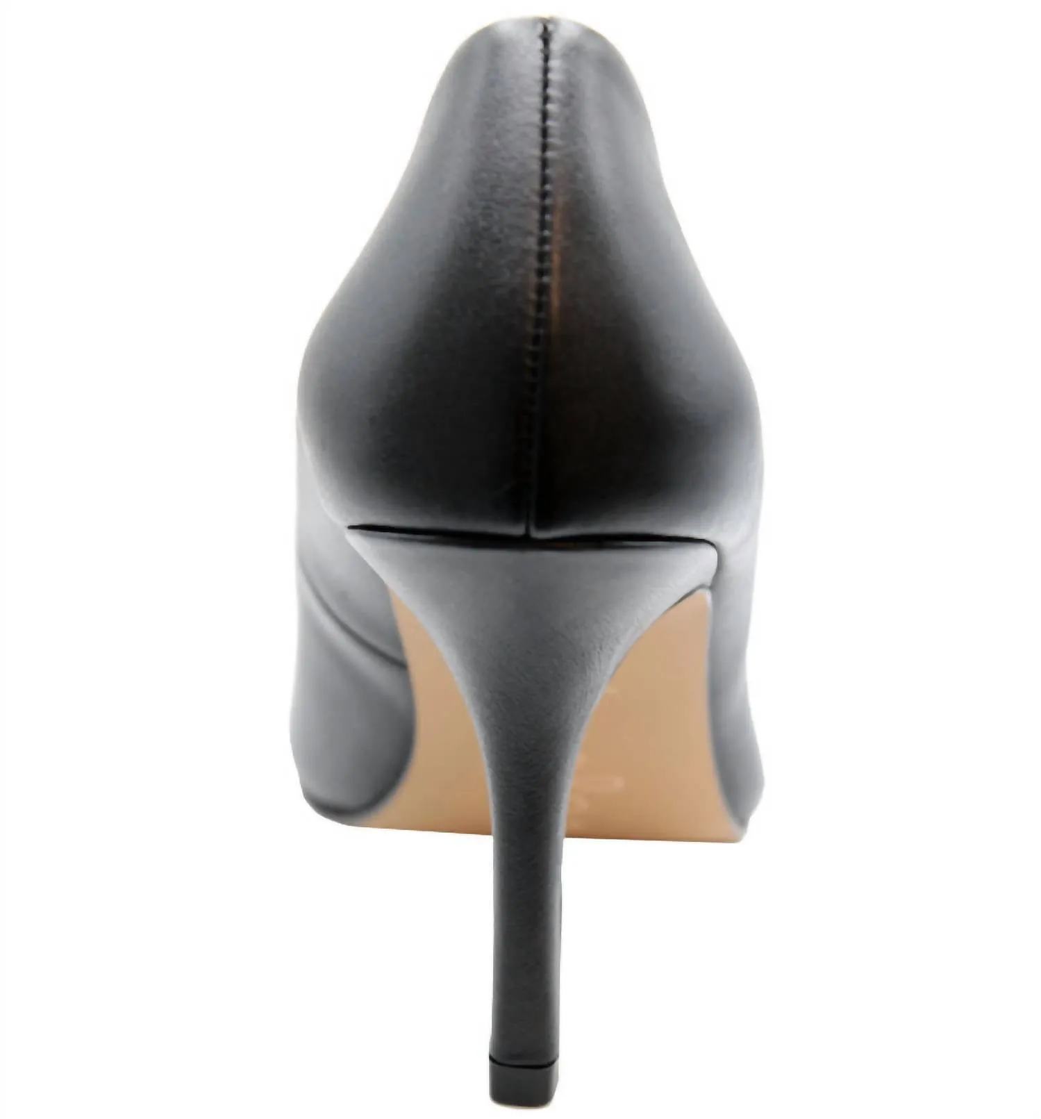 Incredible Leather Pump In Black