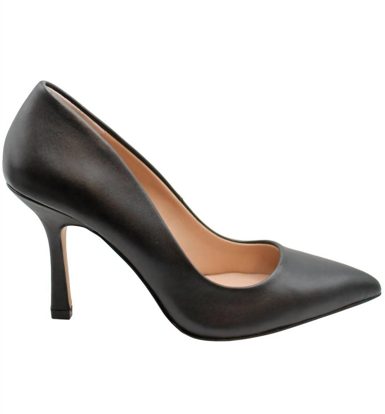 Incredible Leather Pump In Black