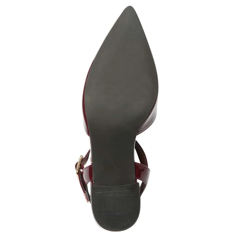 Ingrid Heel in Wine Patent