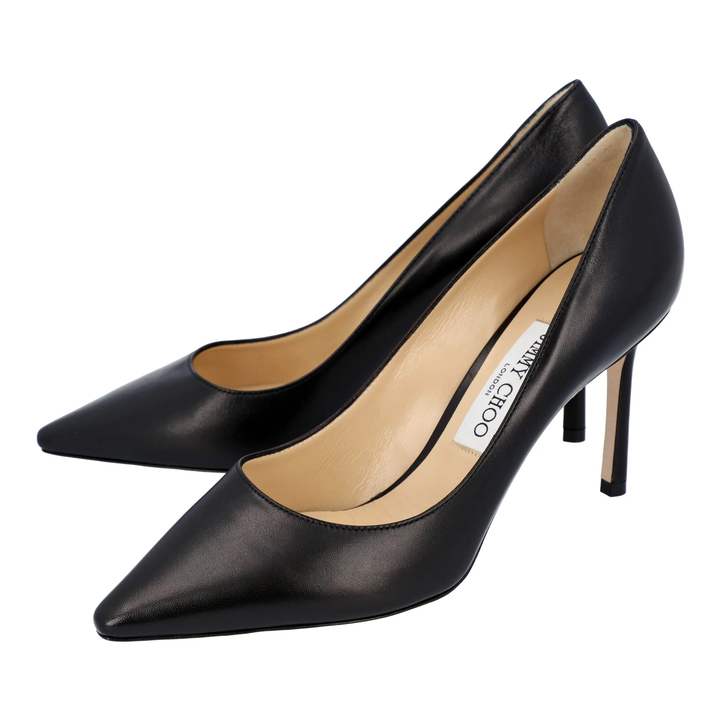 Jimmy Choo Romy pumps in black smooth leather