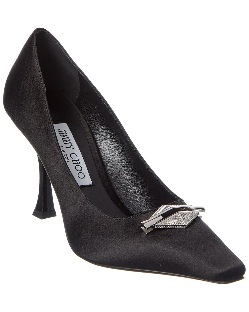 Jimmy Choo Ryker 90 Satin Pump