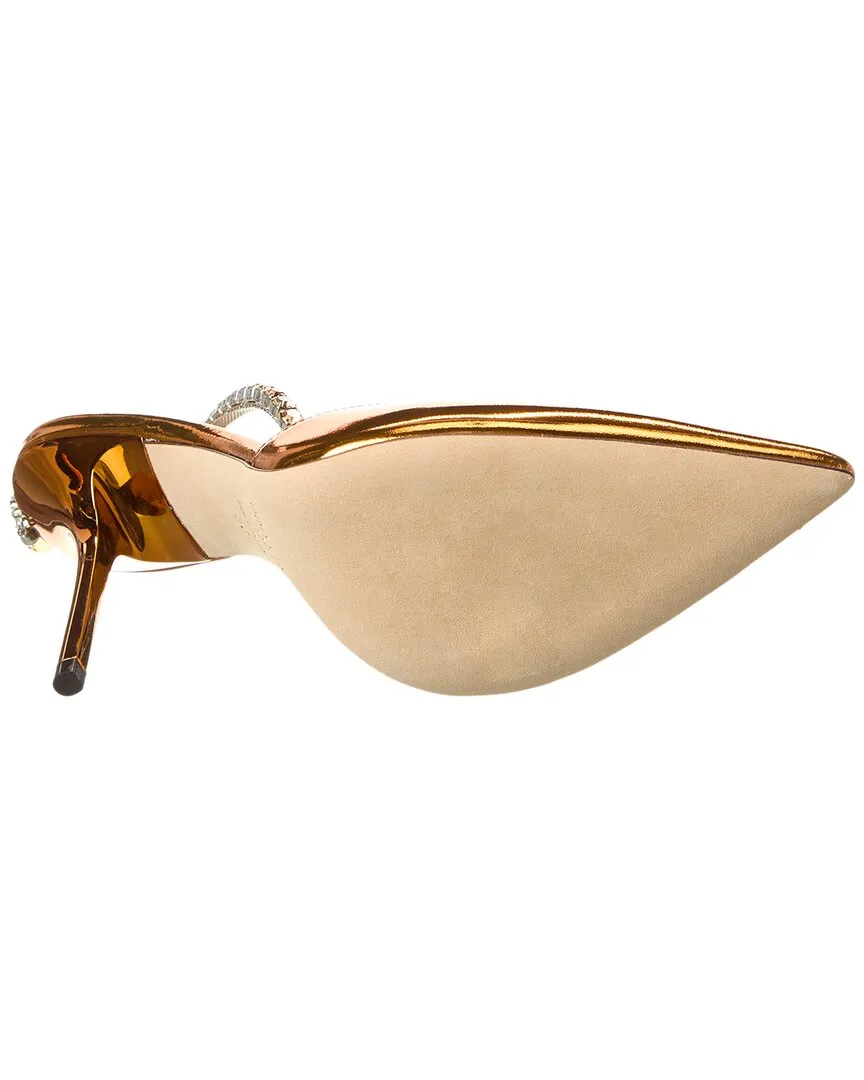 Jimmy Choo Saeda 100 Leather Pump