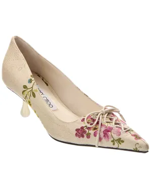 Jimmy Choo Scarlett 50 Jacquard Pump
