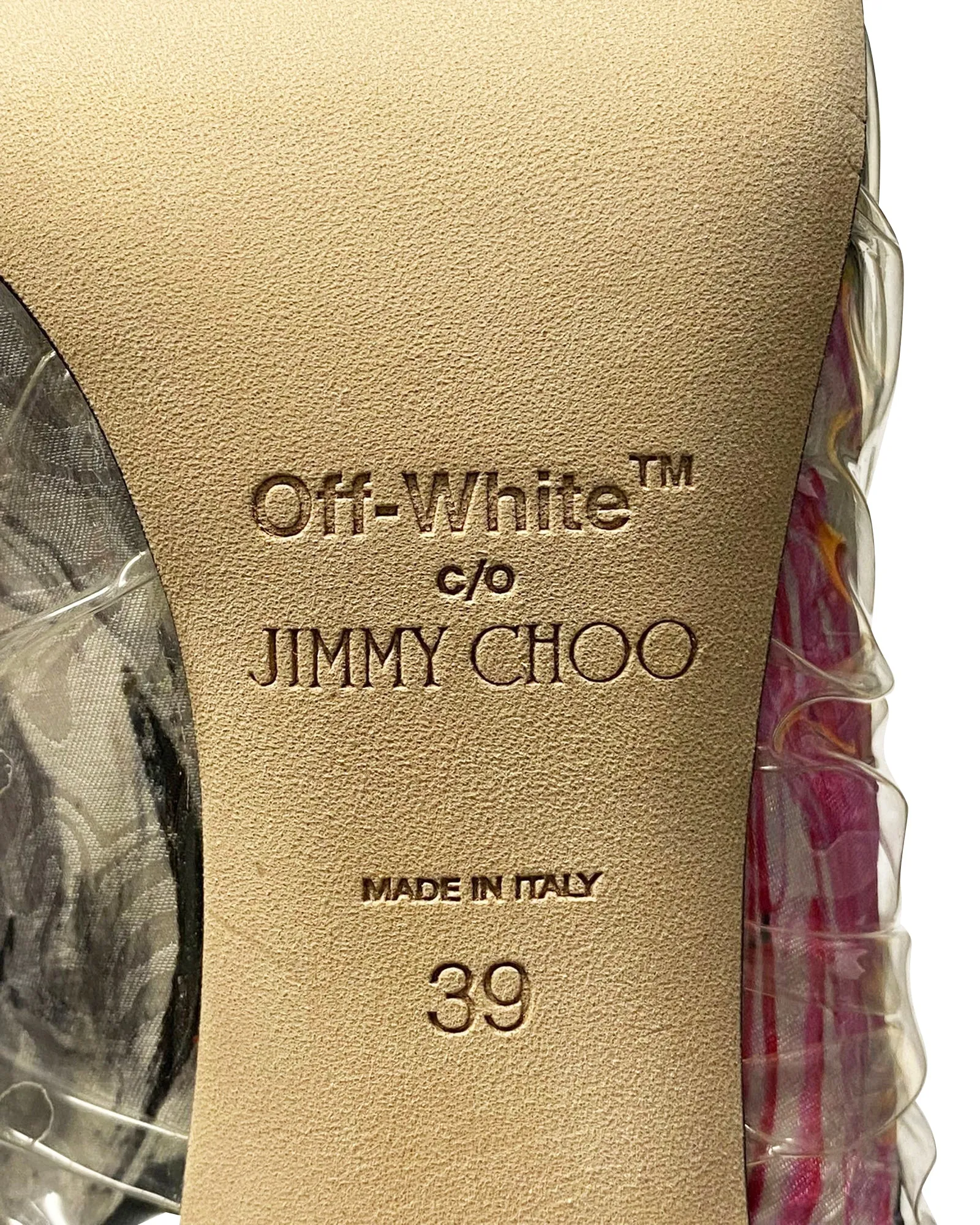 Jimmy Choo x Off-white Anne 100 Pumps in Multicolor Fabric