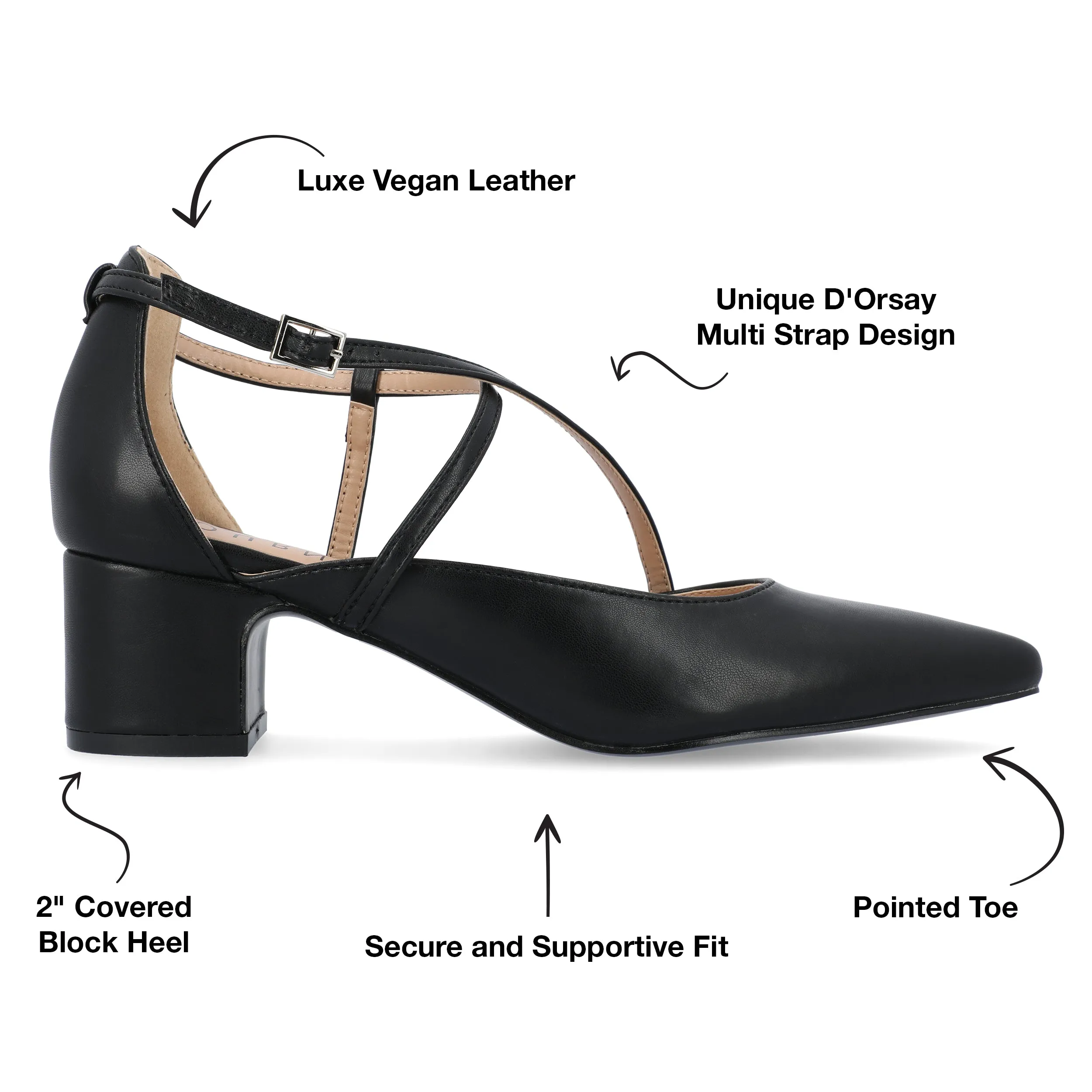 Journee Collection Women's Galvinn Pumps