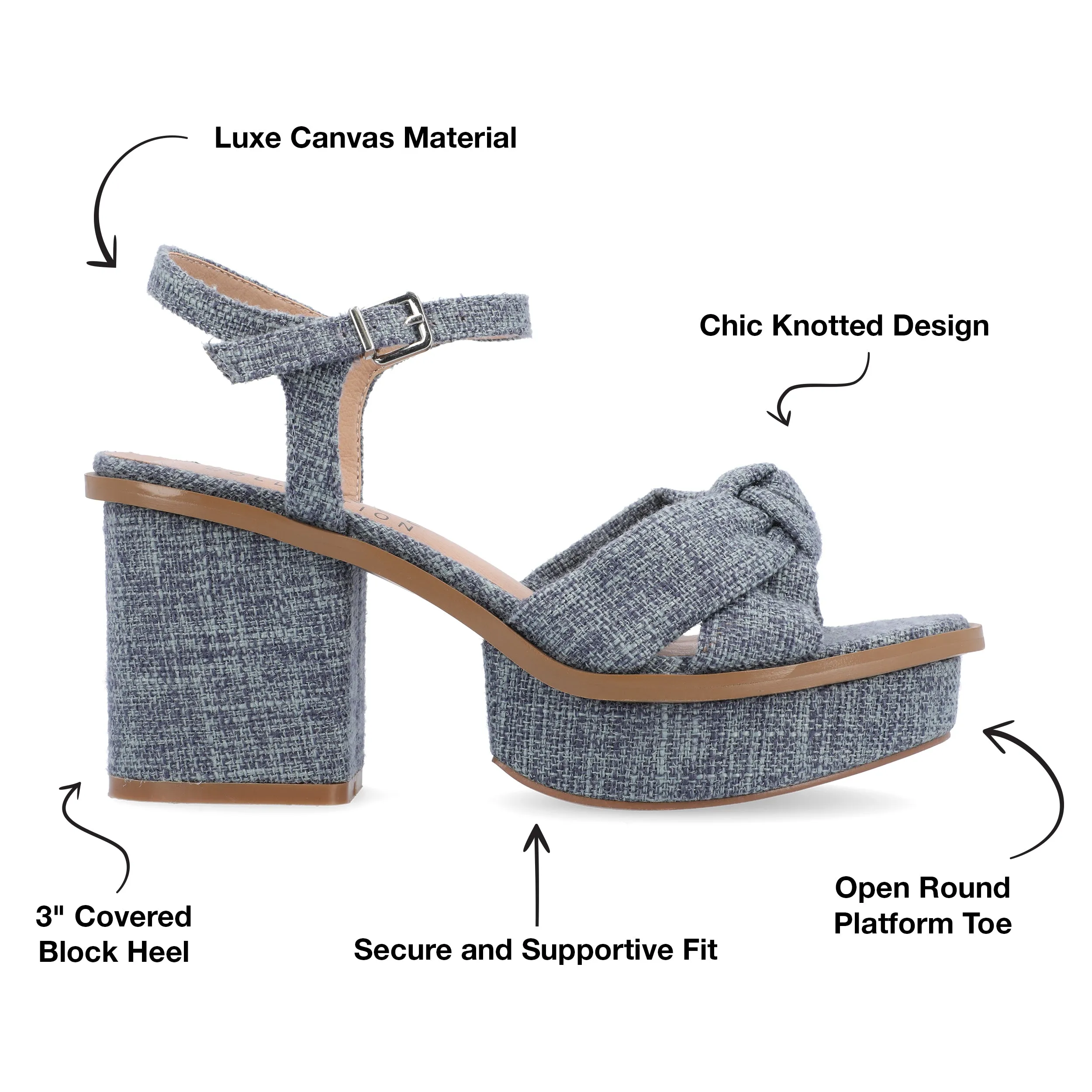 Journee Collection Women's Garner Sandals