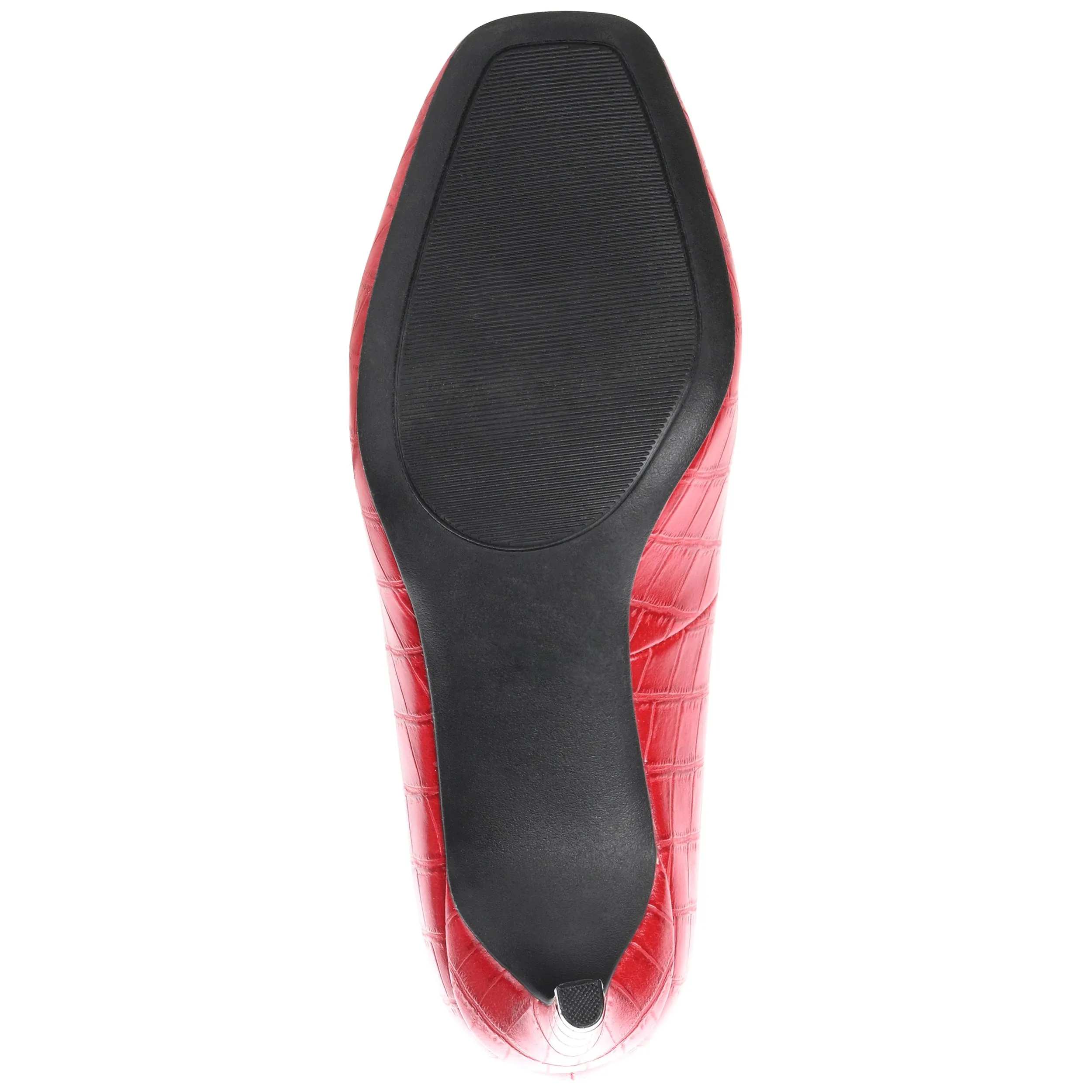 Journee Collection Womens Monalee Square Toe Mid Heel Pumps