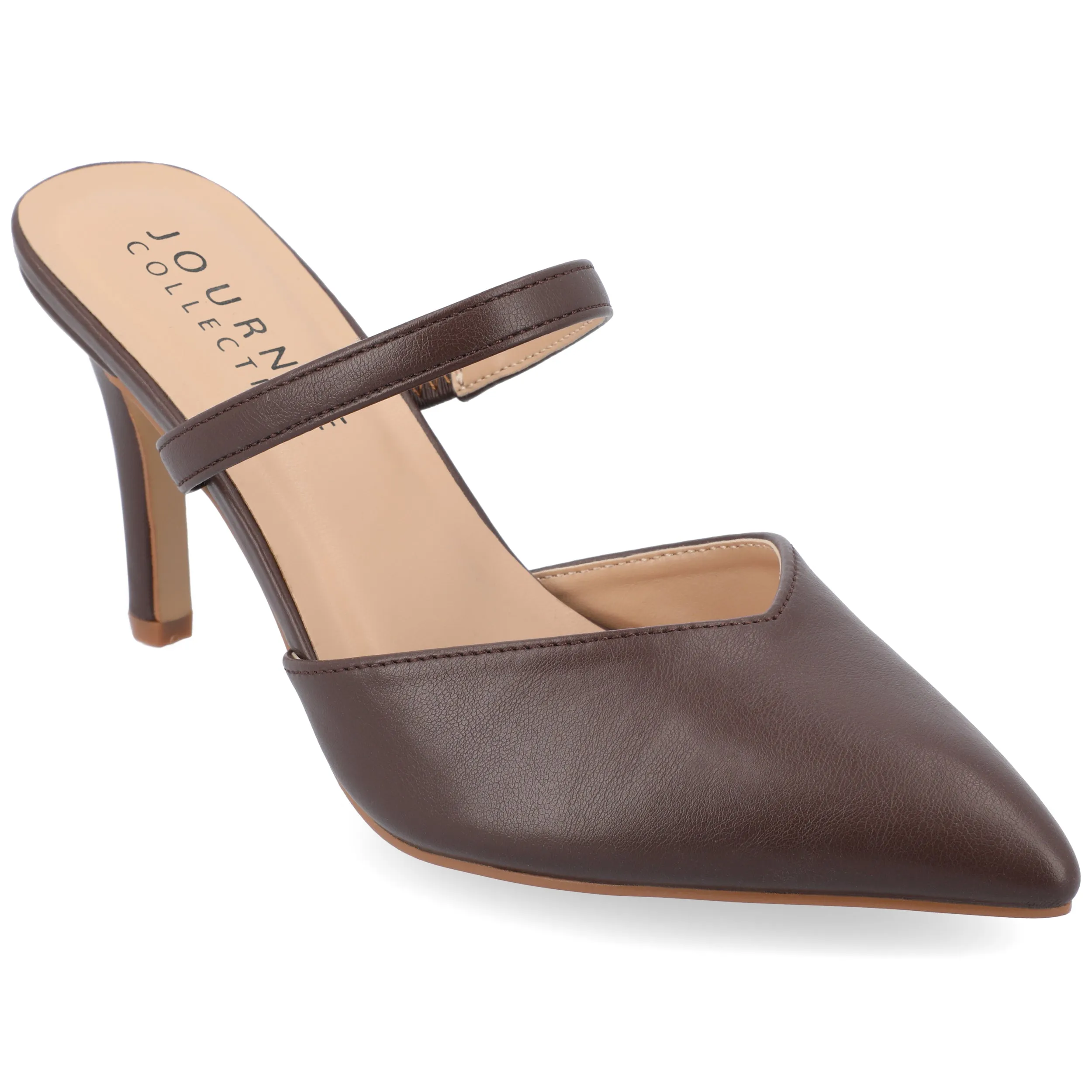 Journee Collection Women's Narrow Width SuperNatural Tru Comfort Foam YVON Pumps Cool Shades