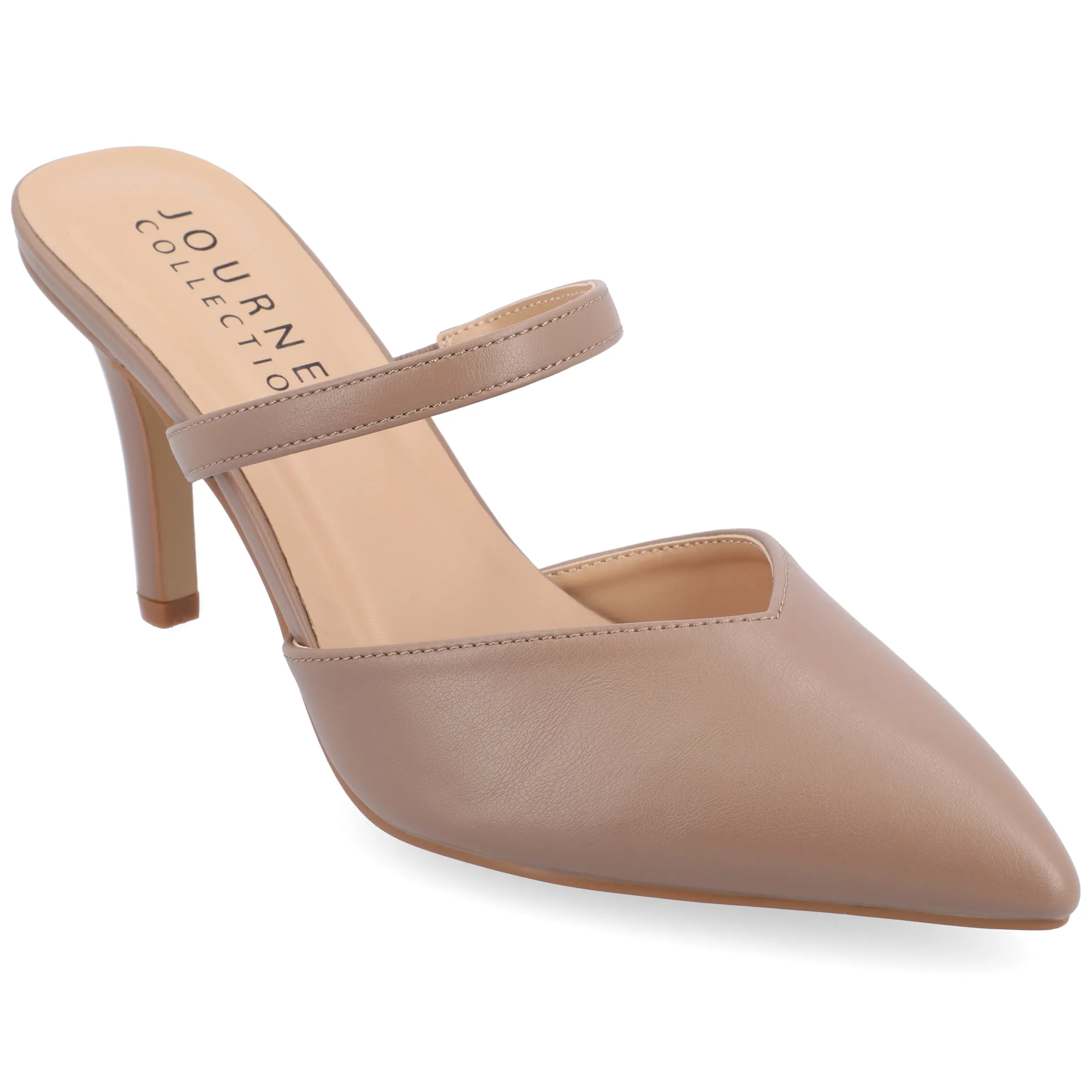 Journee Collection Women's Narrow Width SuperNatural Tru Comfort Foam YVON Pumps Cool Shades