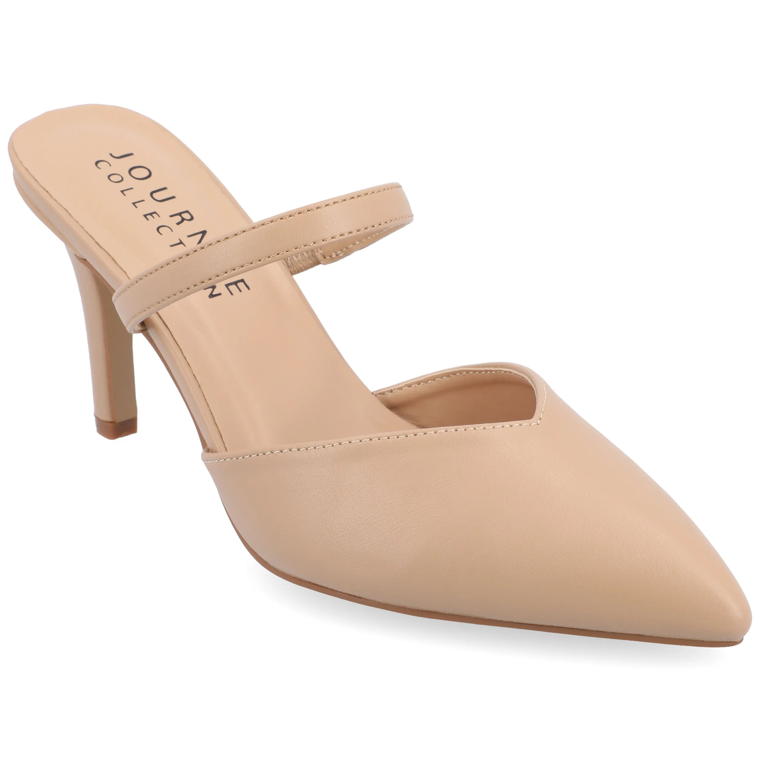 Journee Collection Women's Narrow Width SuperNatural Tru Comfort Foam YVON Pumps Cool Shades