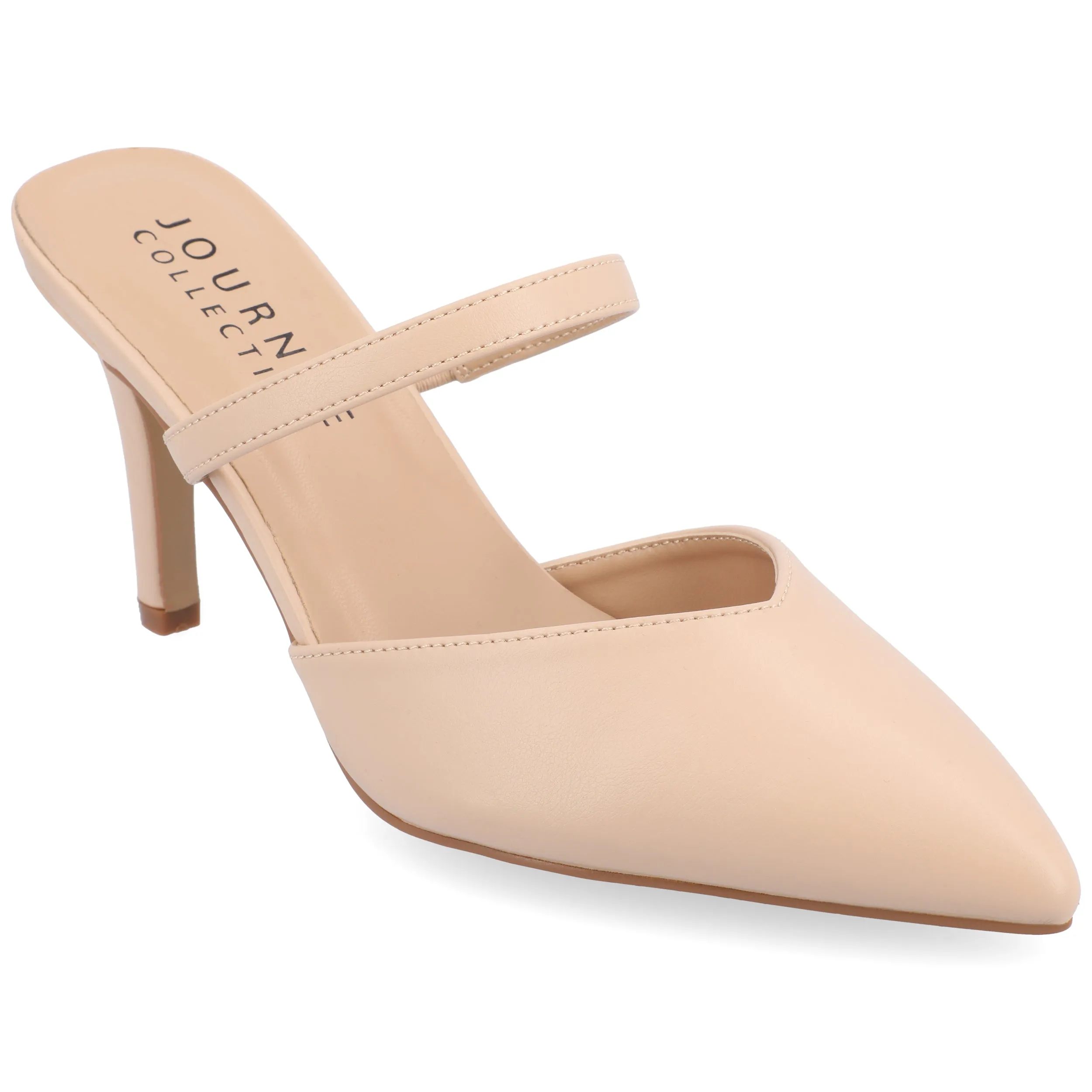 Journee Collection Women's Narrow Width SuperNatural Tru Comfort Foam YVON Pumps Cool Shades