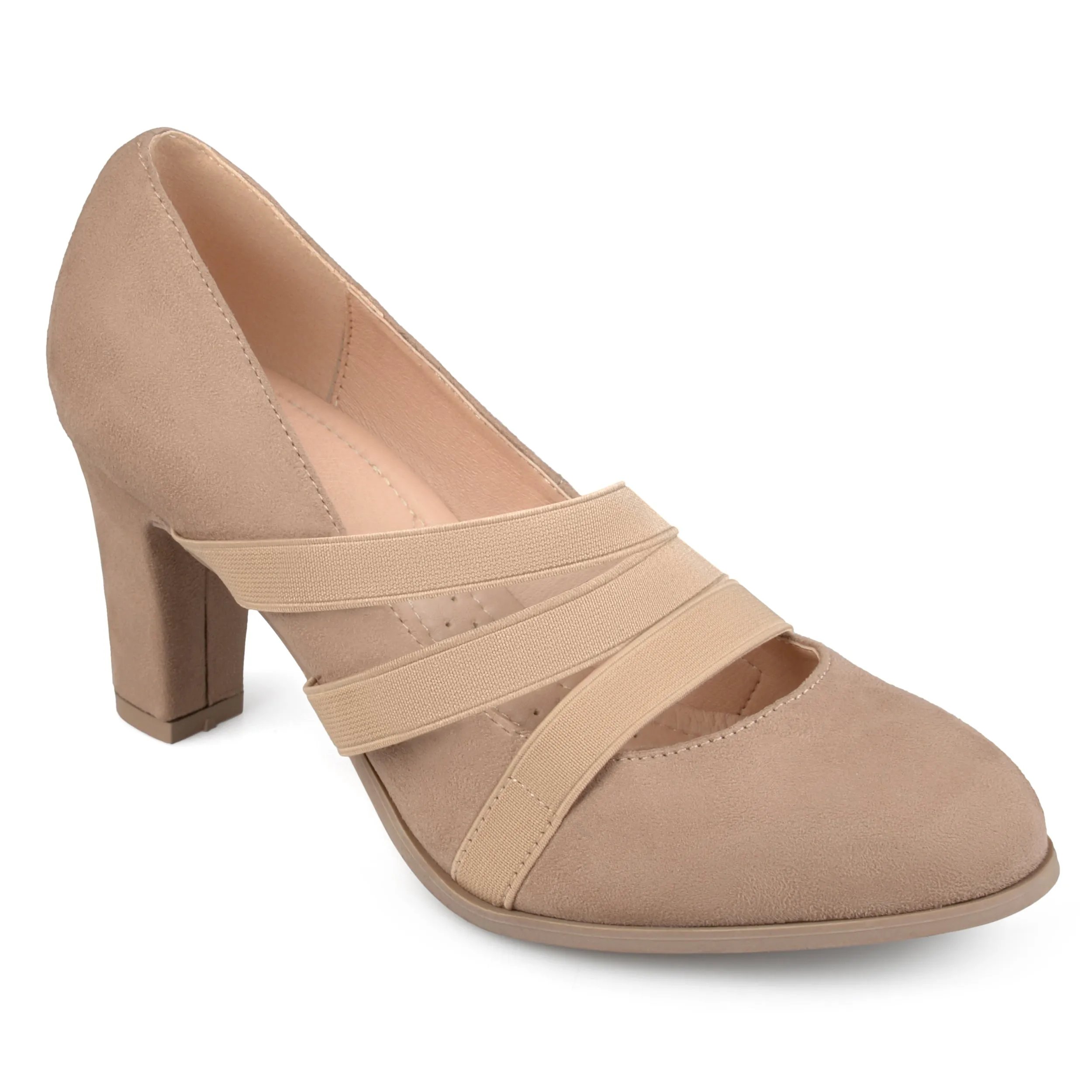 Journee Collection Women's Wide Width Comfort Loren Pump