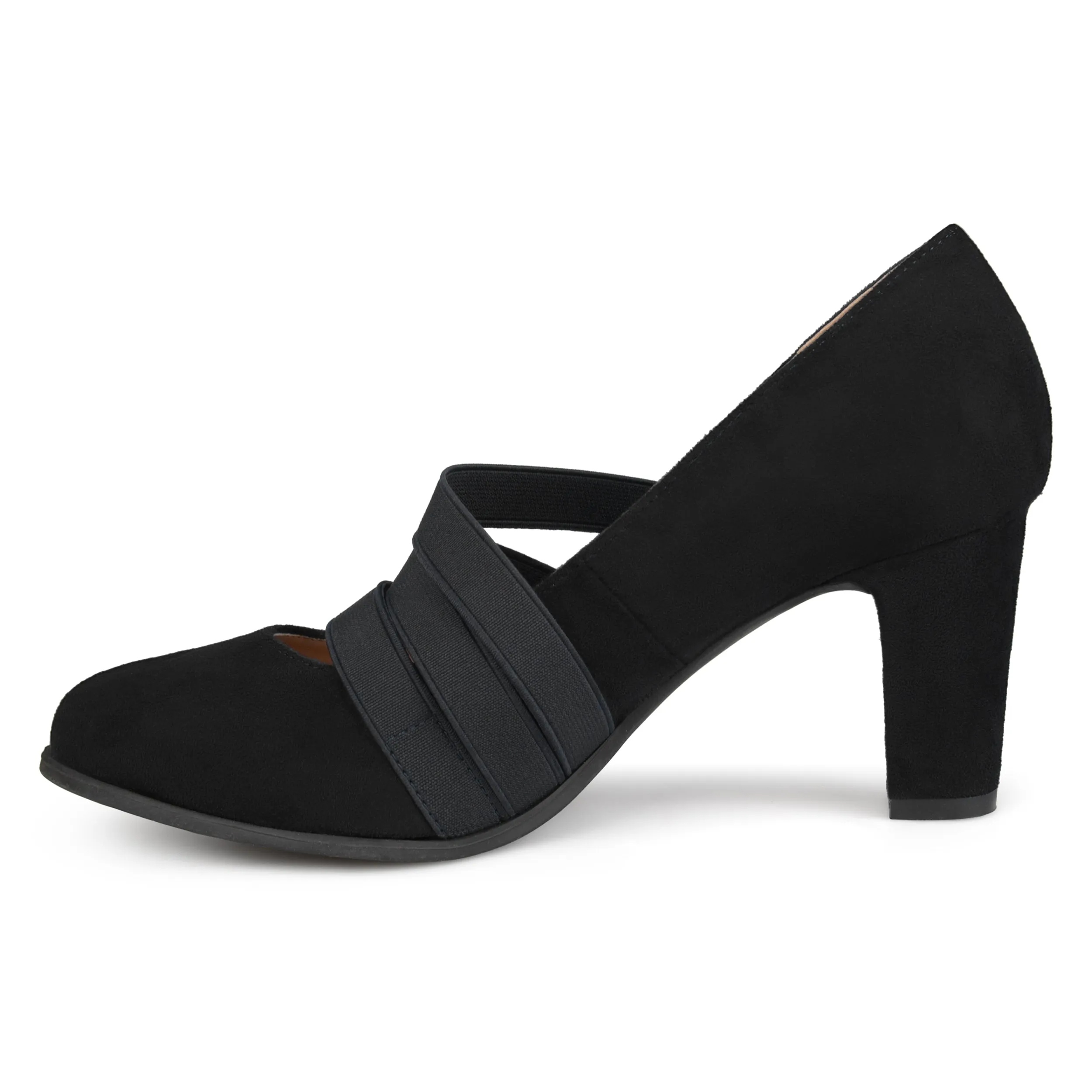 Journee Collection Women's Wide Width Comfort Loren Pump