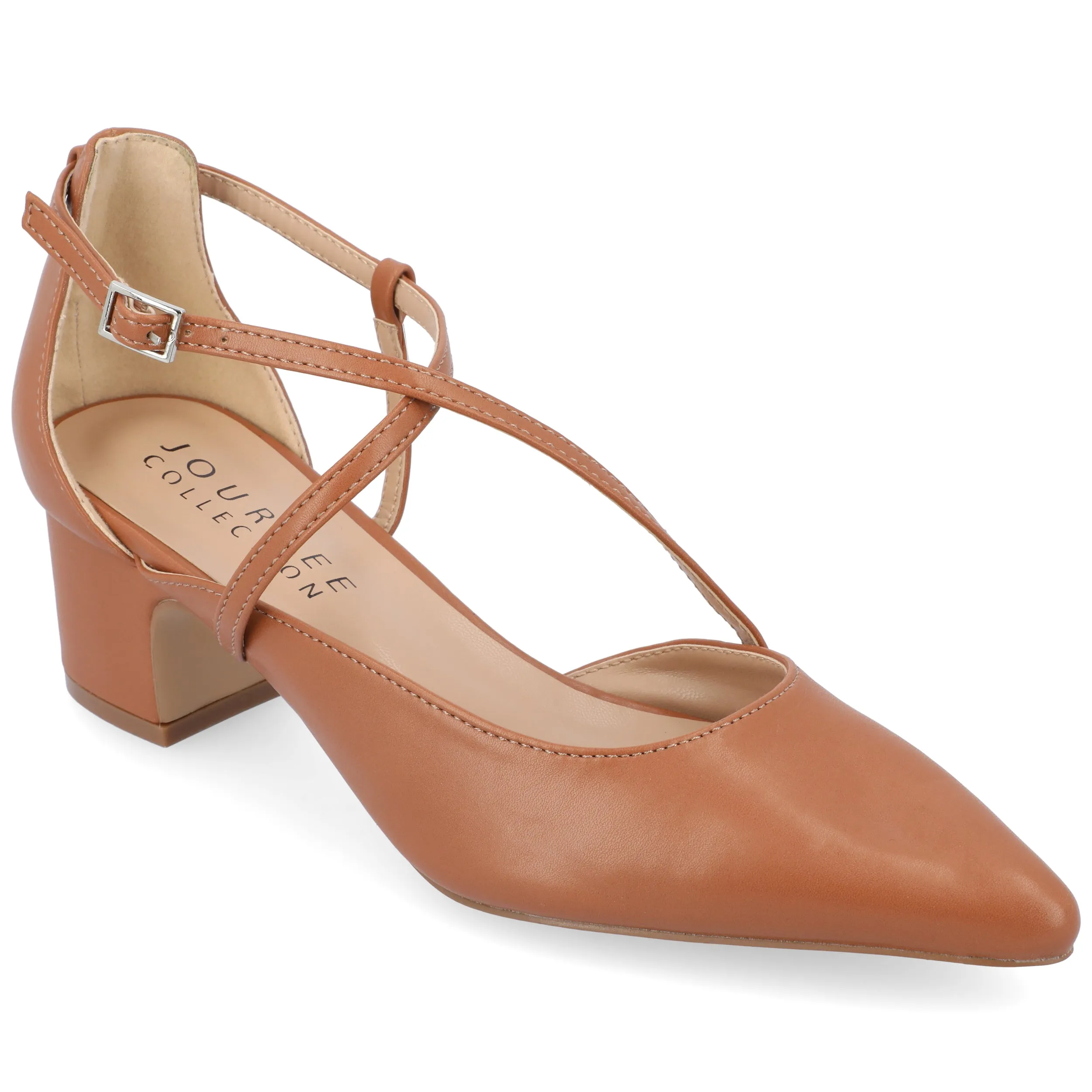 Journee Women's Galvinn Medium and Wide Width Pumps