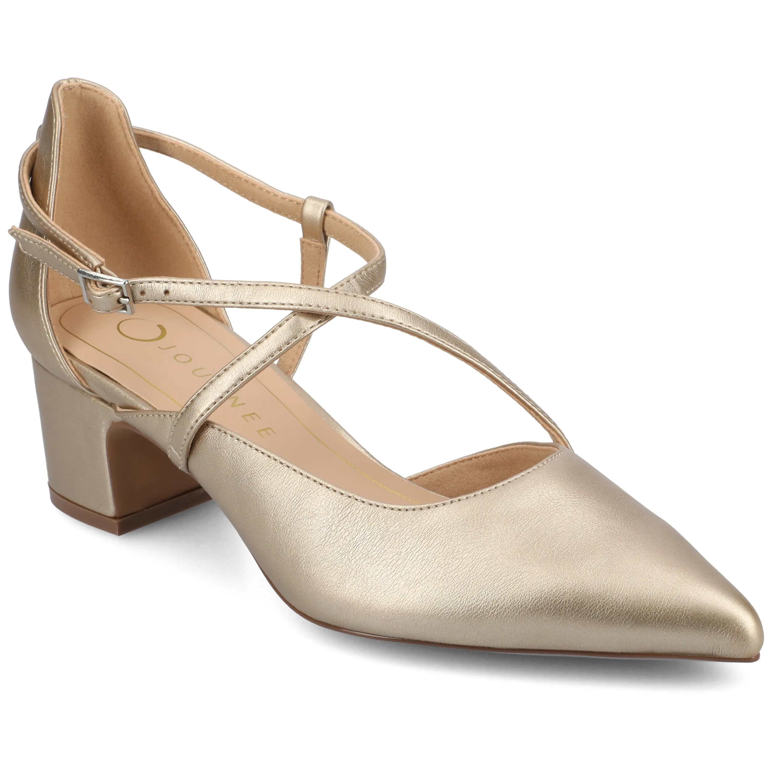 Journee Women's Galvinn Medium and Wide Width Pumps