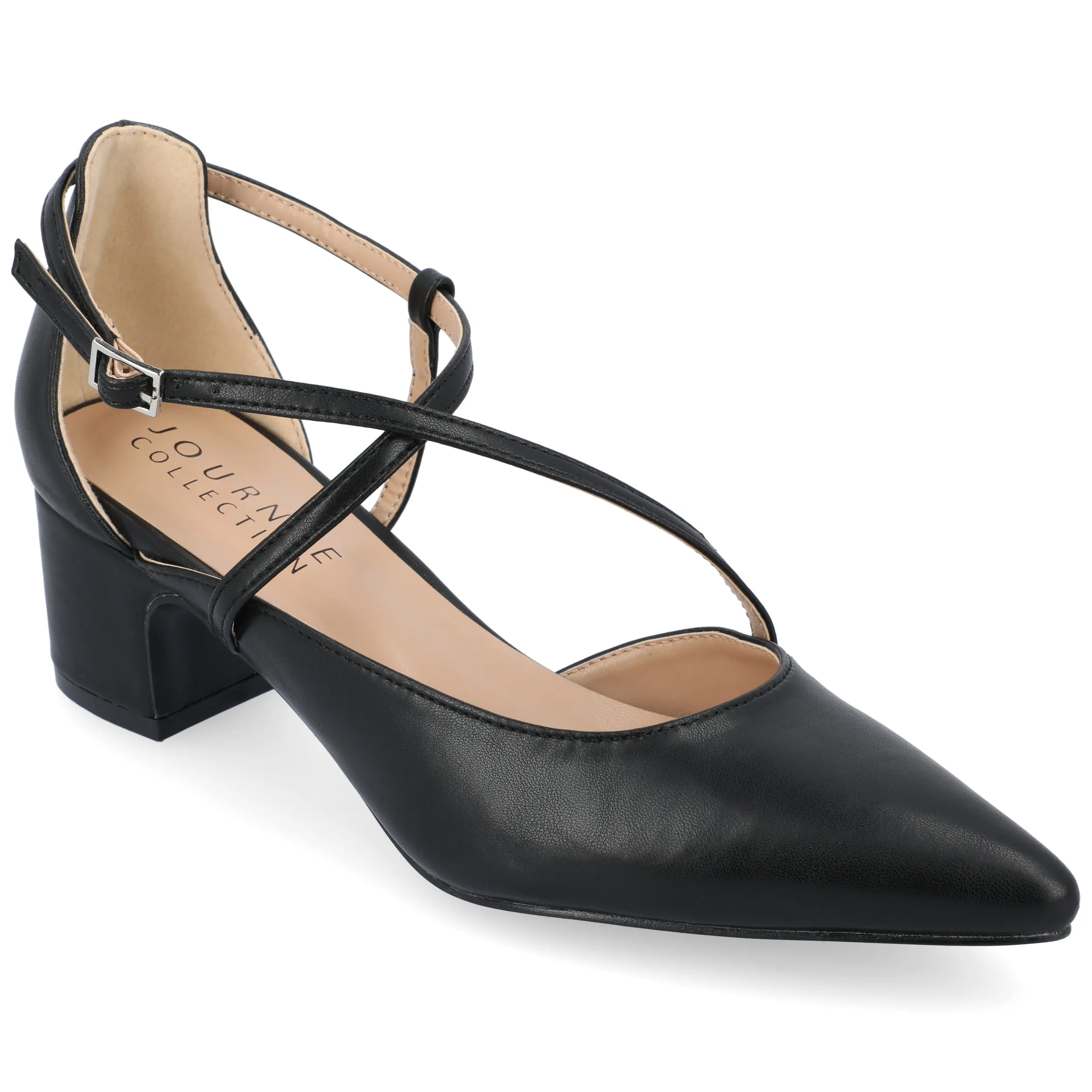 Journee Women's Galvinn Medium and Wide Width Pumps
