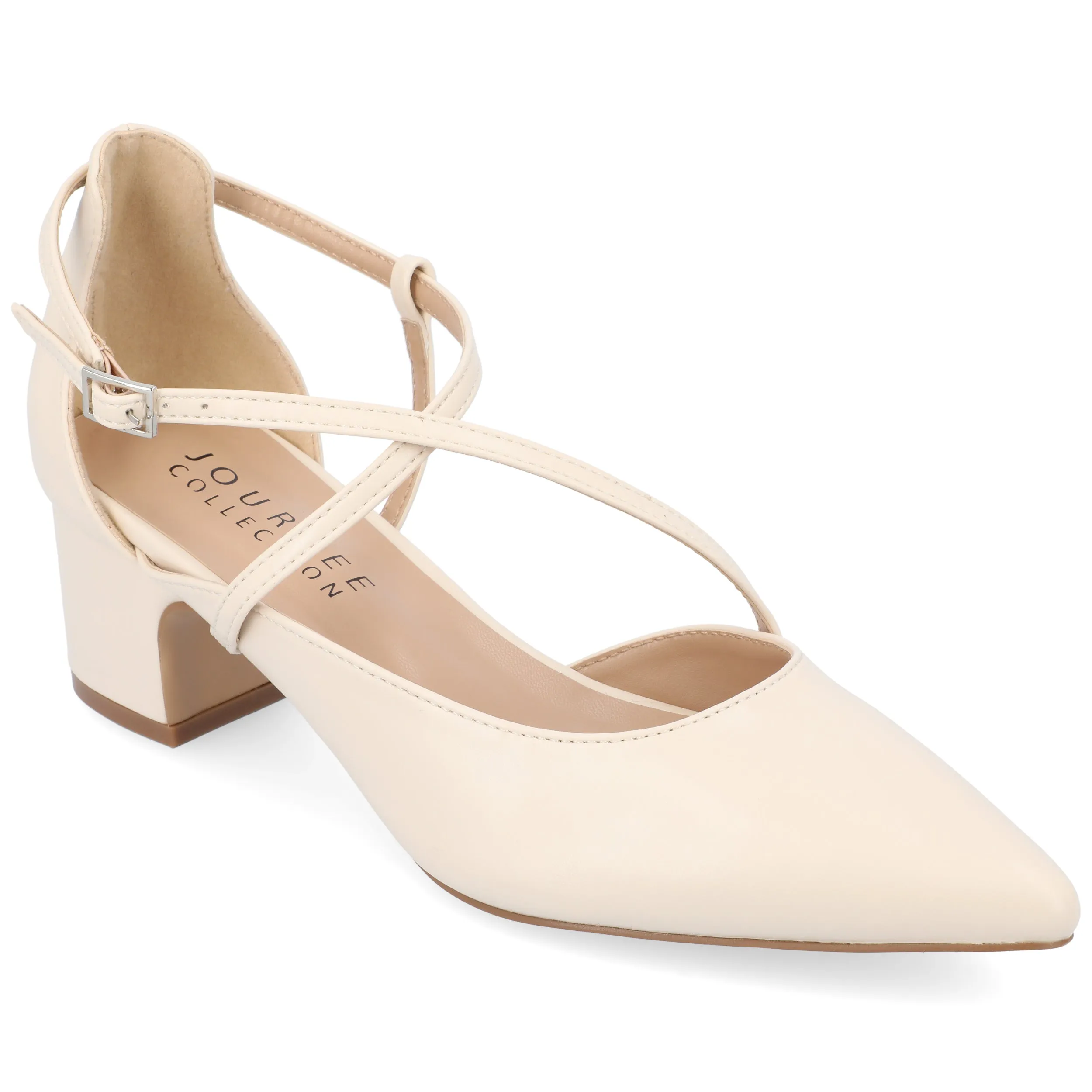 Journee Women's Galvinn Medium and Wide Width Pumps