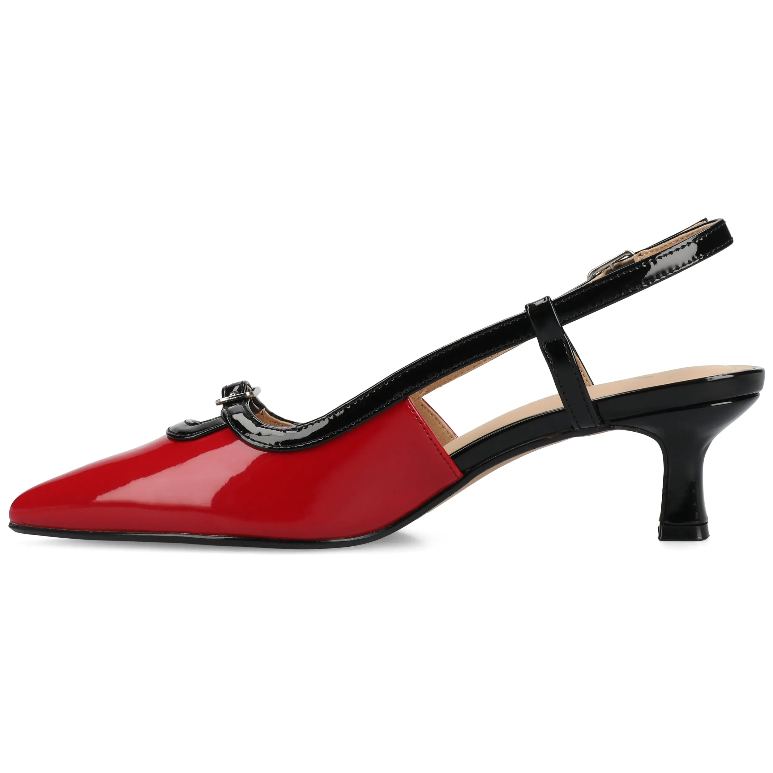 Journee Women's Padma Medium and Wide Width Pumps
