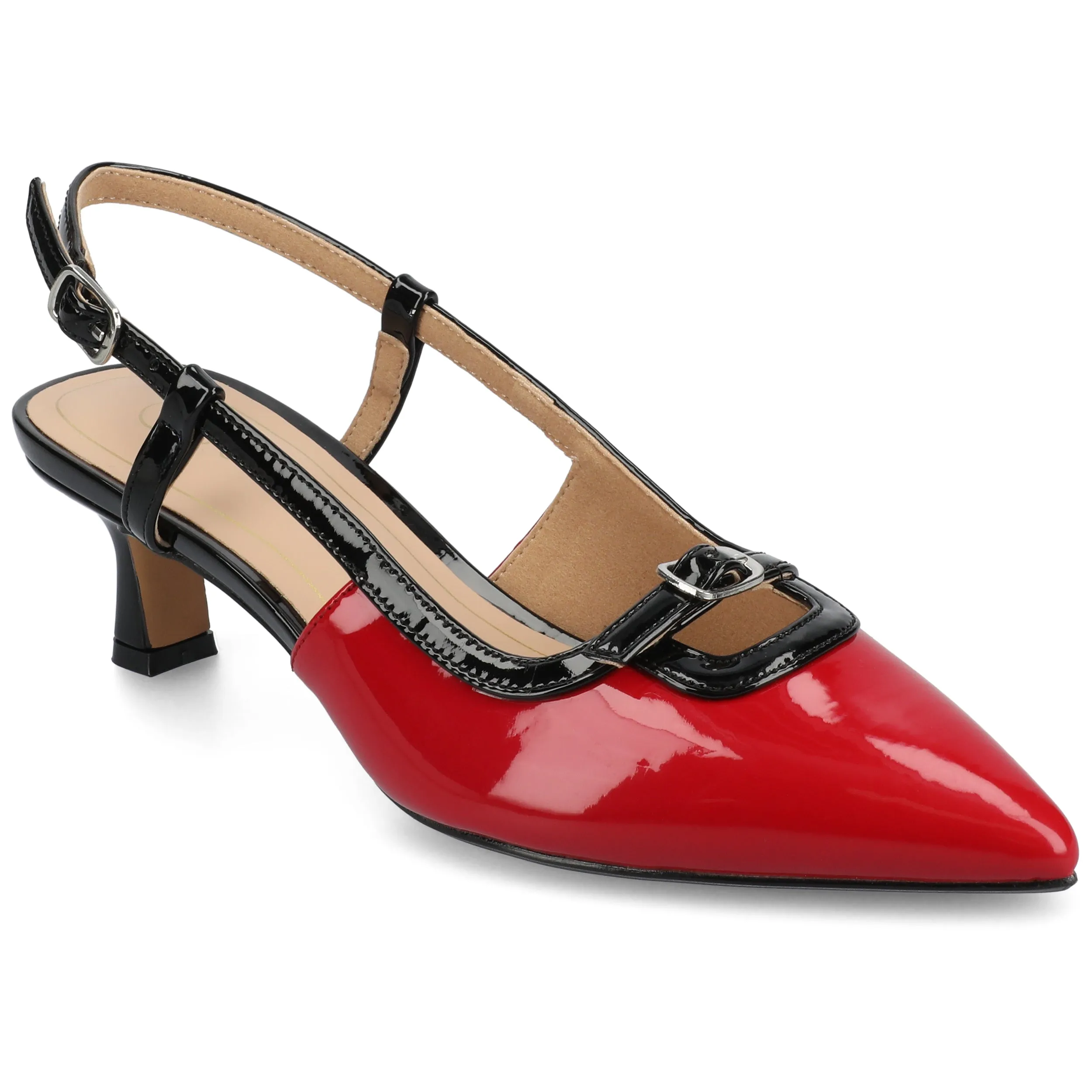 Journee Women's Padma Medium and Wide Width Pumps