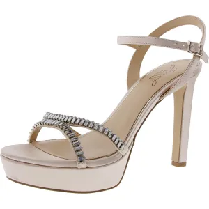 JW4506 Womens Jeweled Manmade Ankle Strap