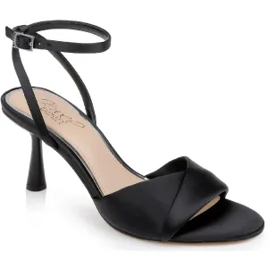 Kaia Womens Strappy Textured Ankle Strap