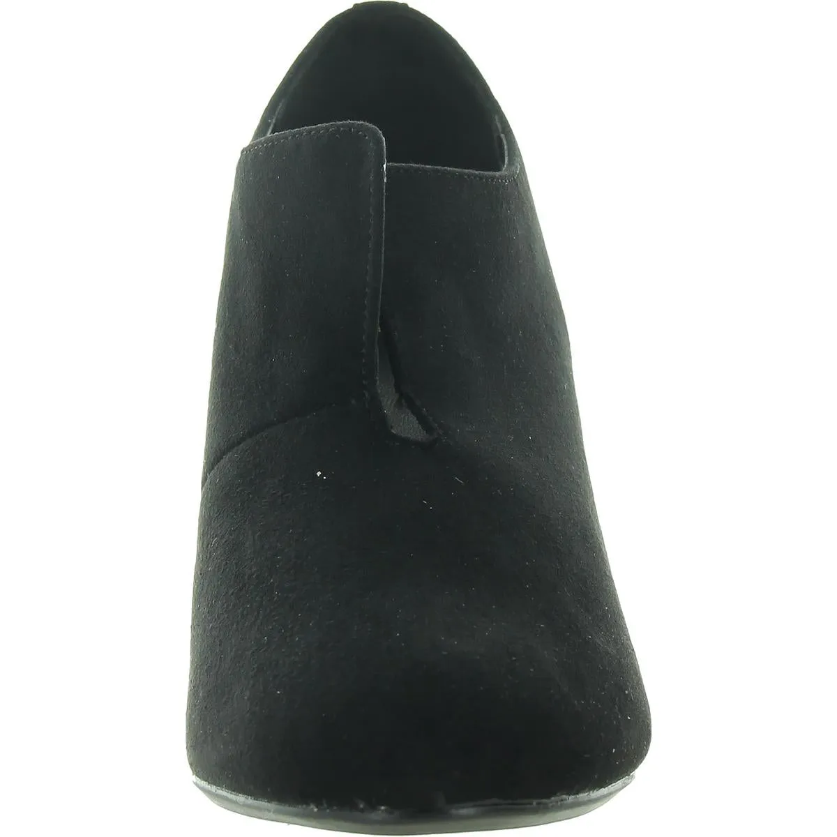 Kaipo  Womens Slit Faux Suede Pumps