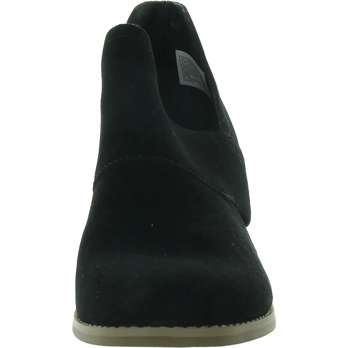 Kallie Womens Suede Cut-Out Wedge Heels