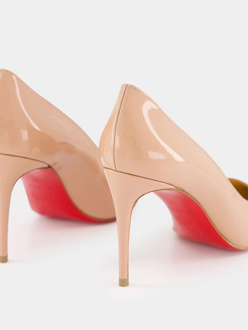 Kate 85mm patent leather pumps