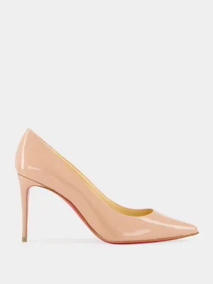 Kate 85mm patent leather pumps