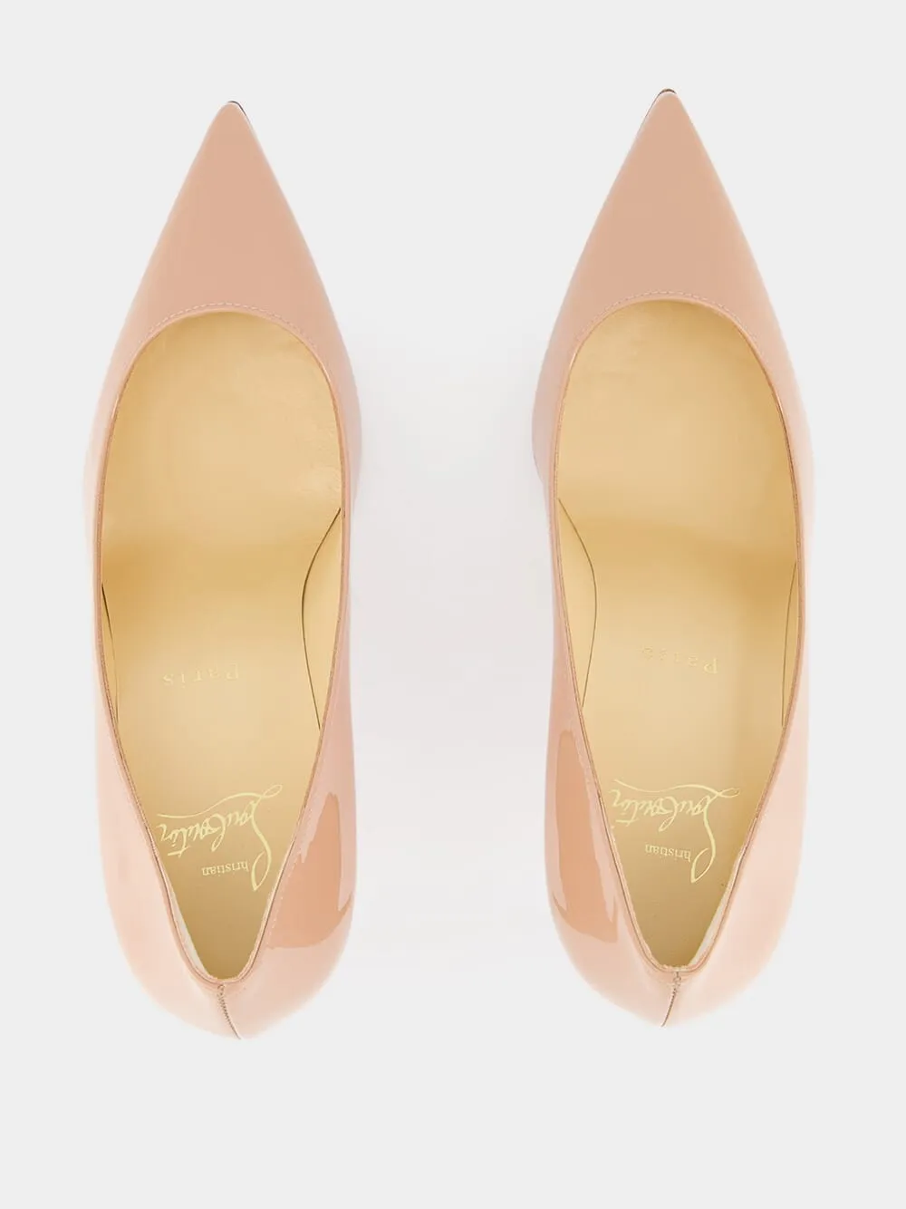 Kate 85mm patent leather pumps