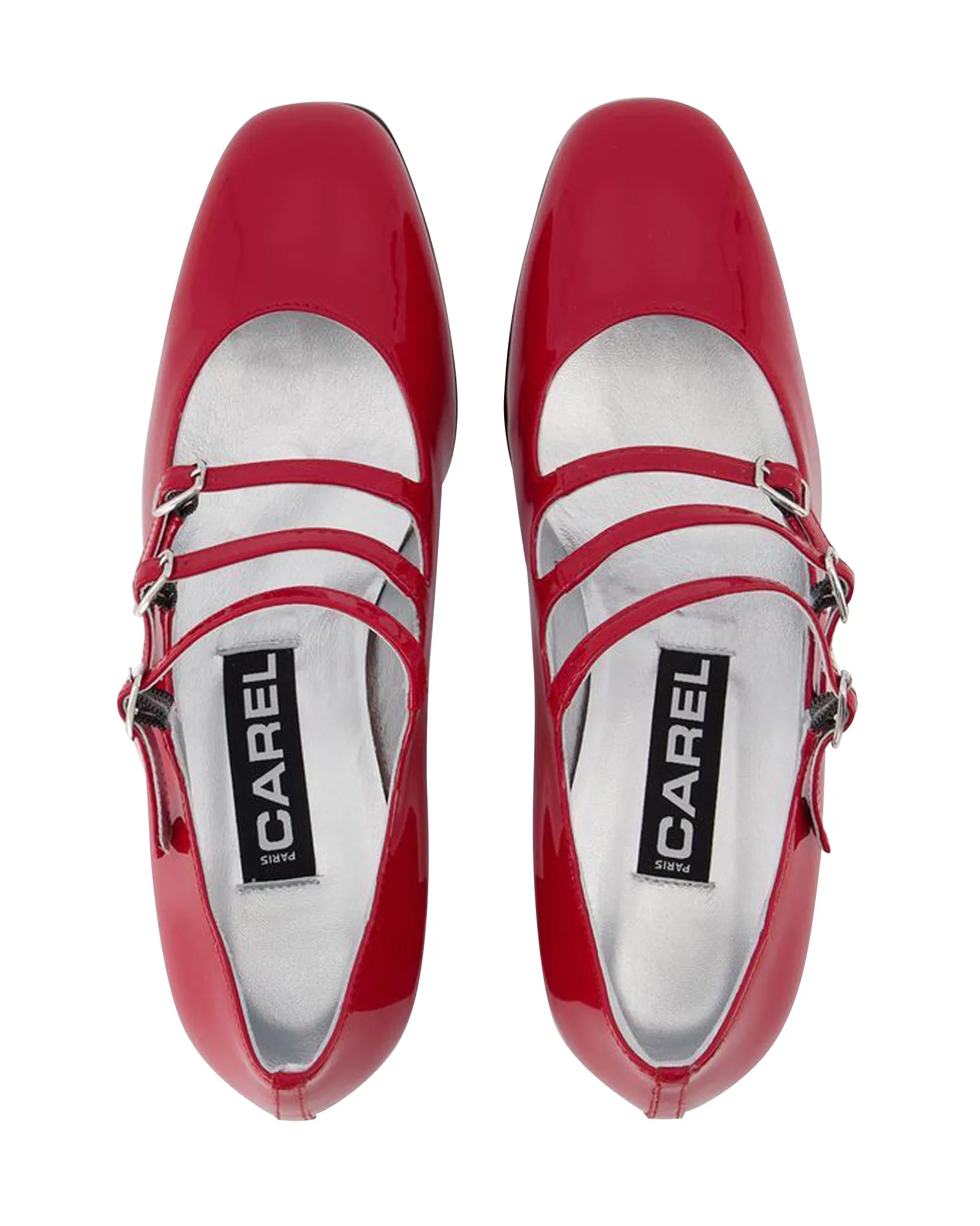 Kina Babies in Red Patent Leather
