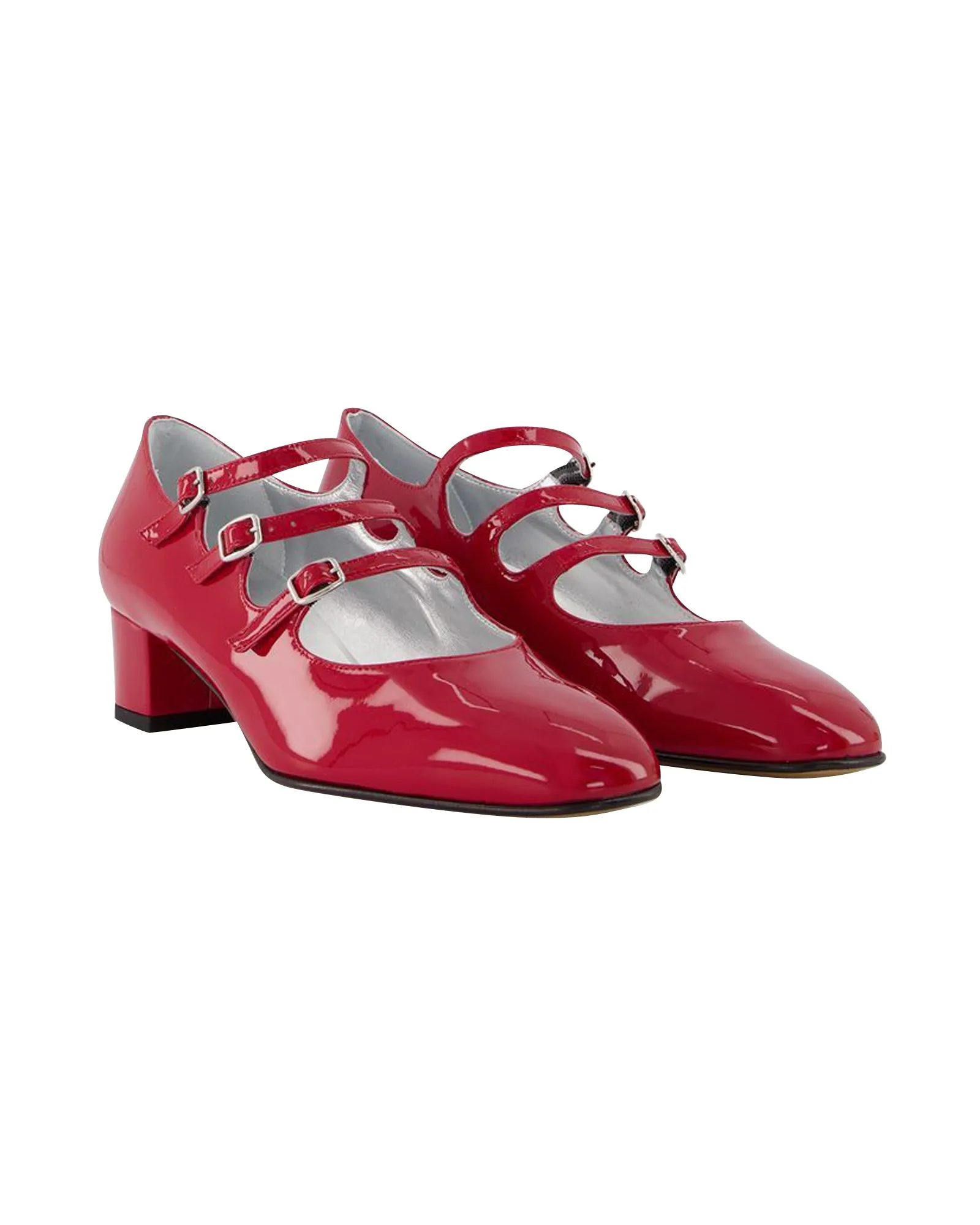 Kina Babies in Red Patent Leather
