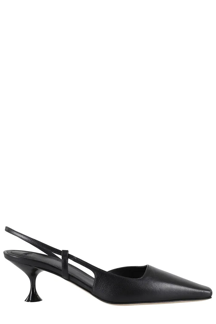 Kira Pump With Sculptural Heel