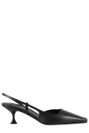 Kira Pump With Sculptural Heel