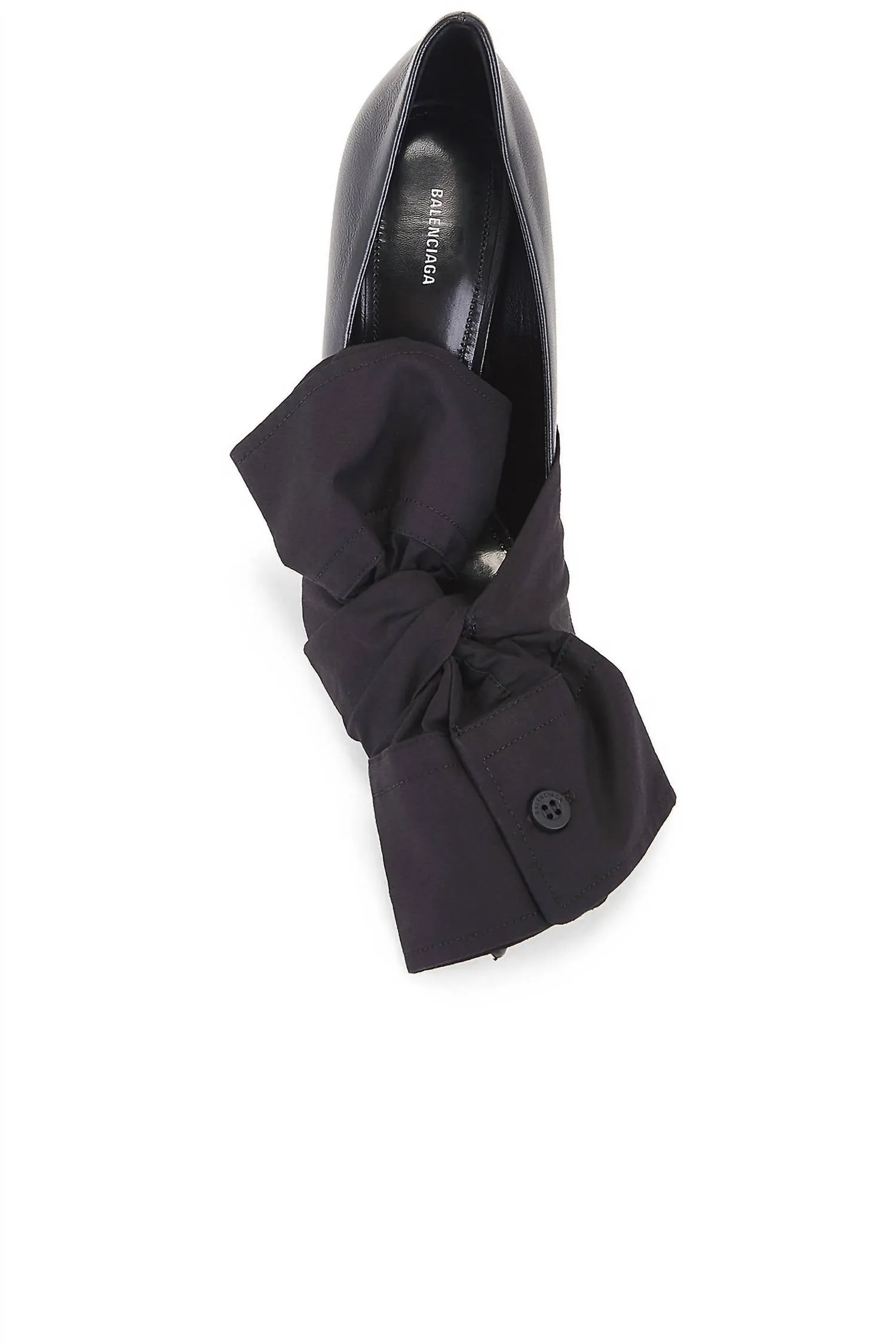 Knife Chemise Pump In Black