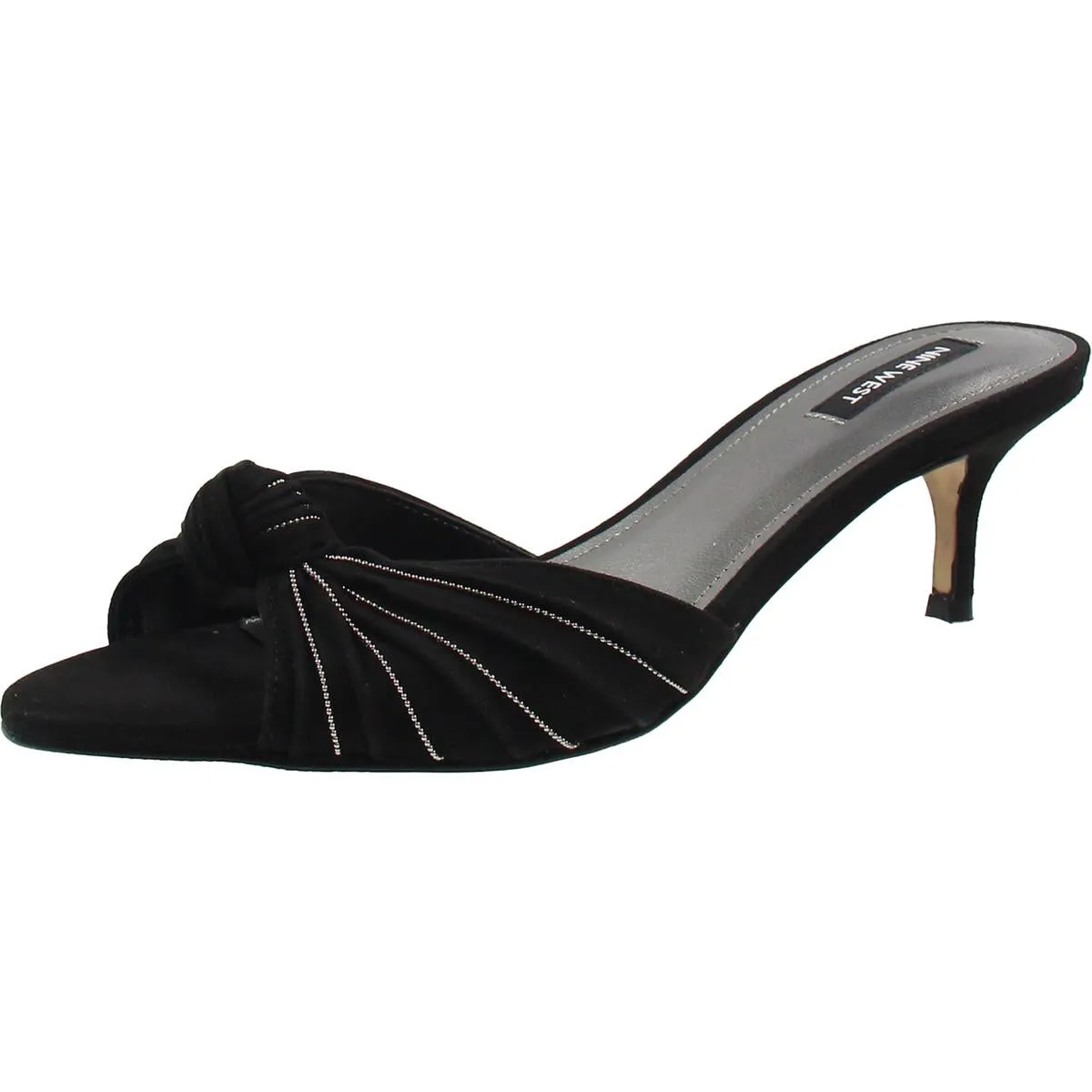 Laike 2 Womens Eyelet Faux Suede Slide