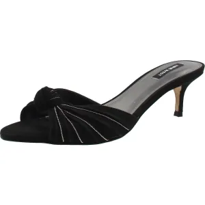 Laike 2 Womens Eyelet Faux Suede Slide