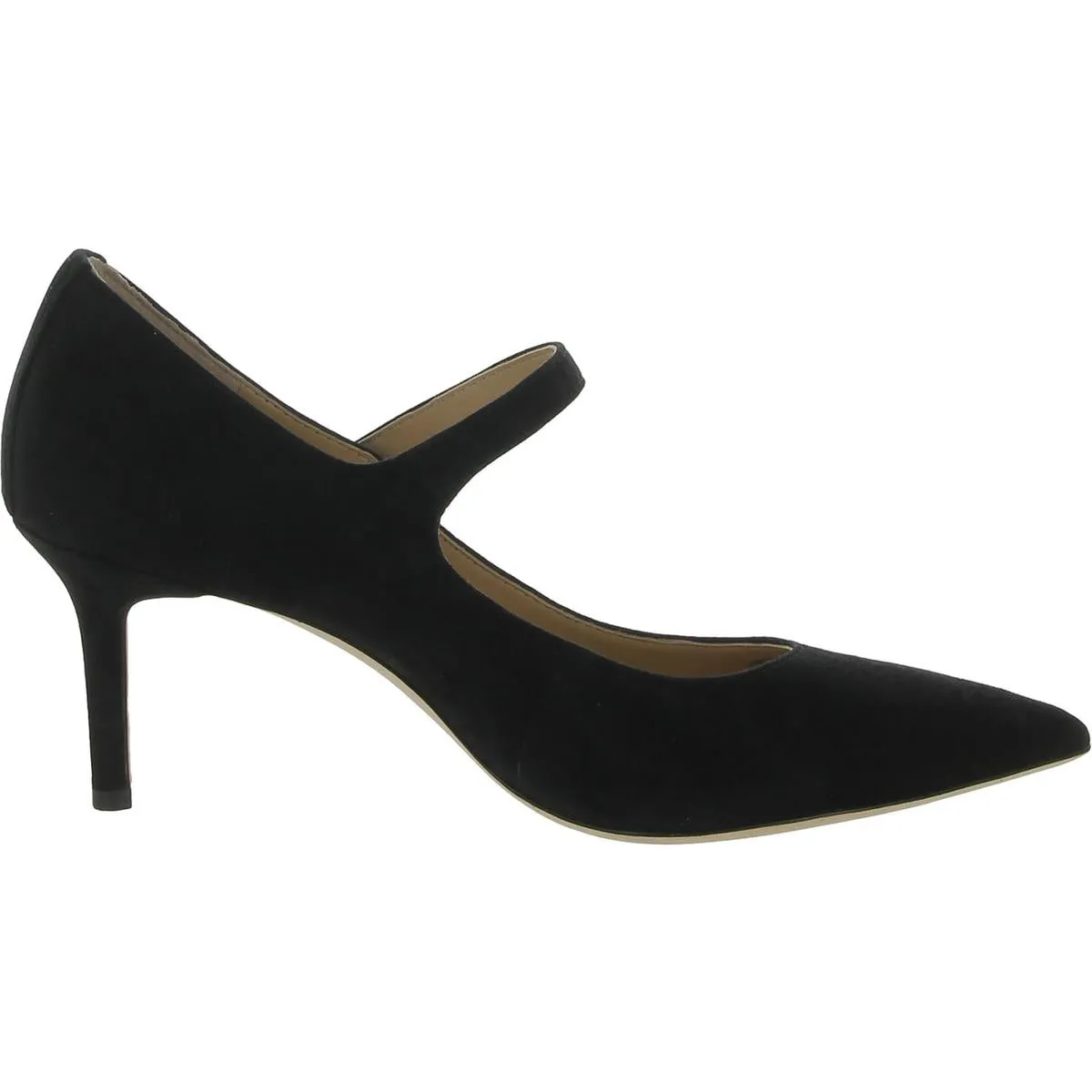 Lanette Womens Suede Mary Jane Heels
