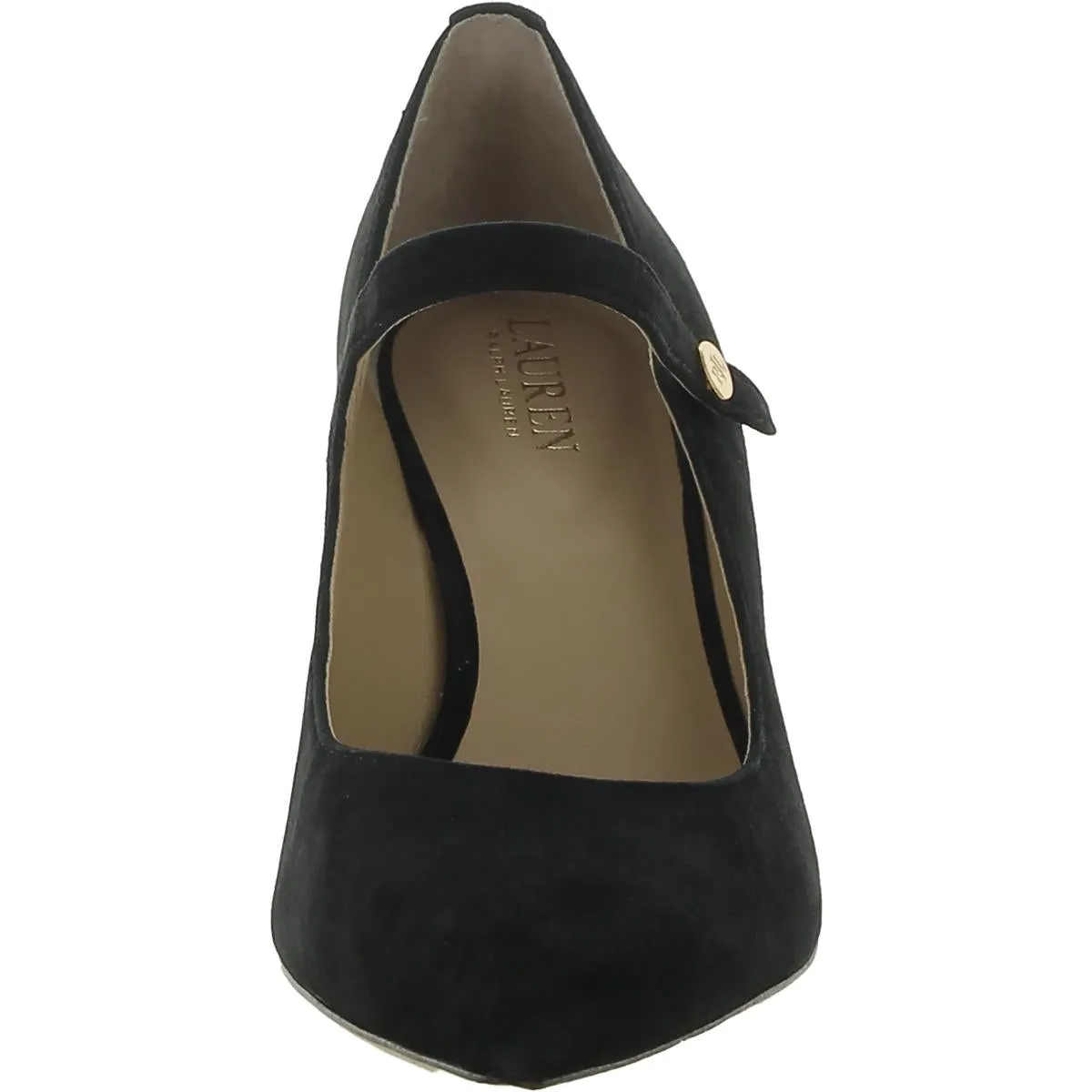 Lanette Womens Suede Mary Jane Heels