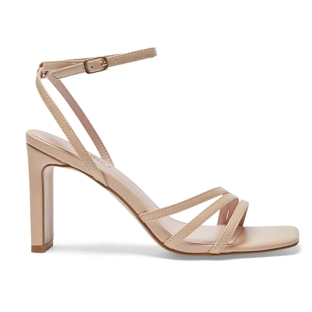 Lara Heel in Nude Smooth