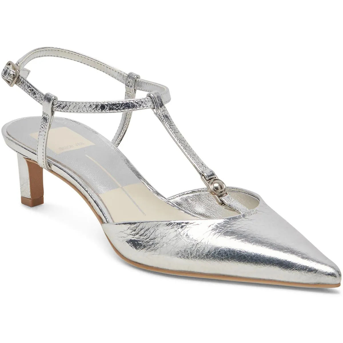 Lavon Womens Leather Dressy Mary Jane Heels