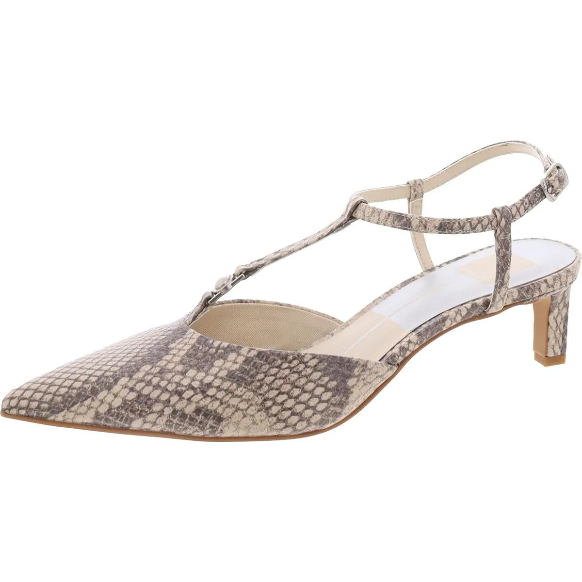 Lavon Womens Leather Dressy Mary Jane Heels