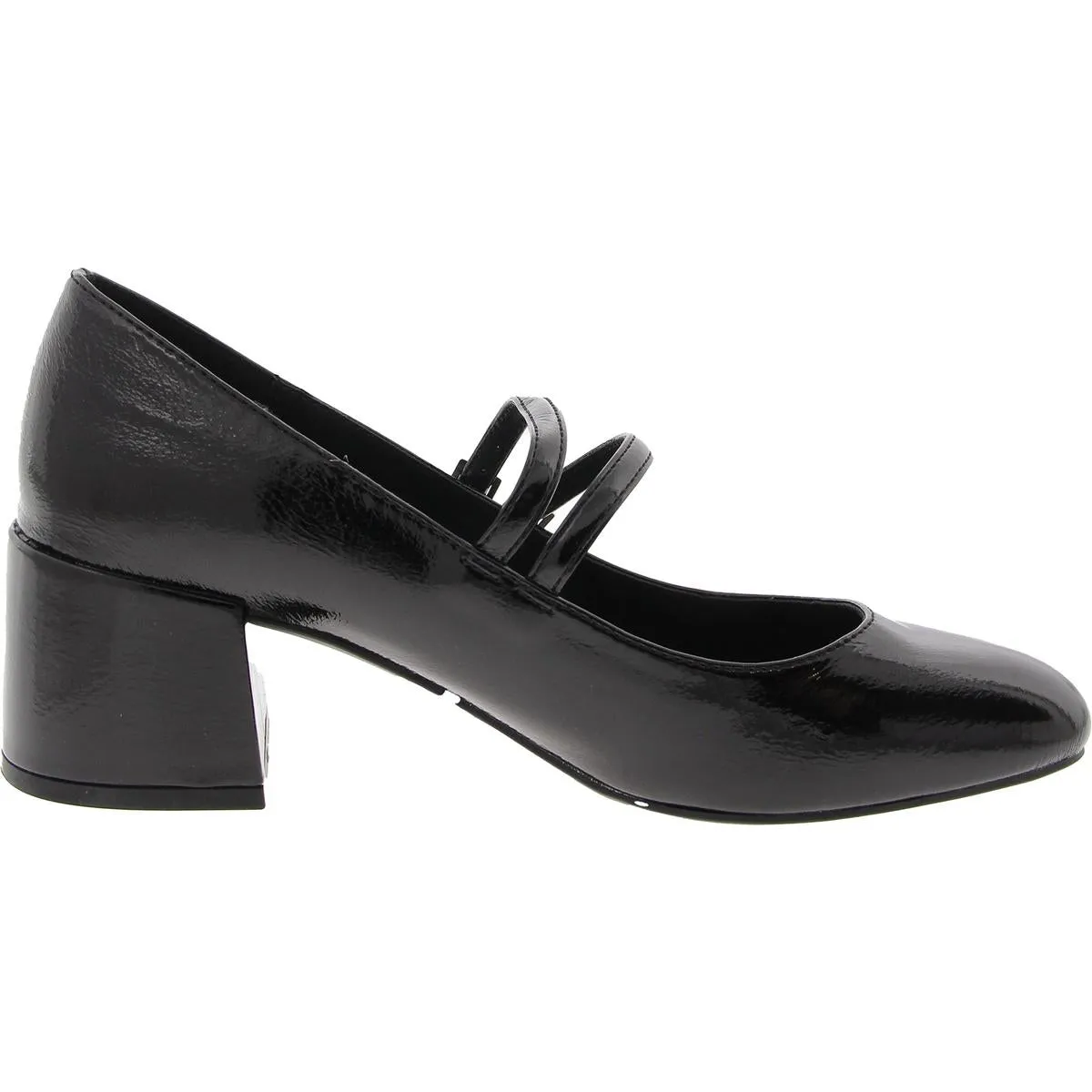 LEEANN Womens Comfort Insole Manmade Block Heels
